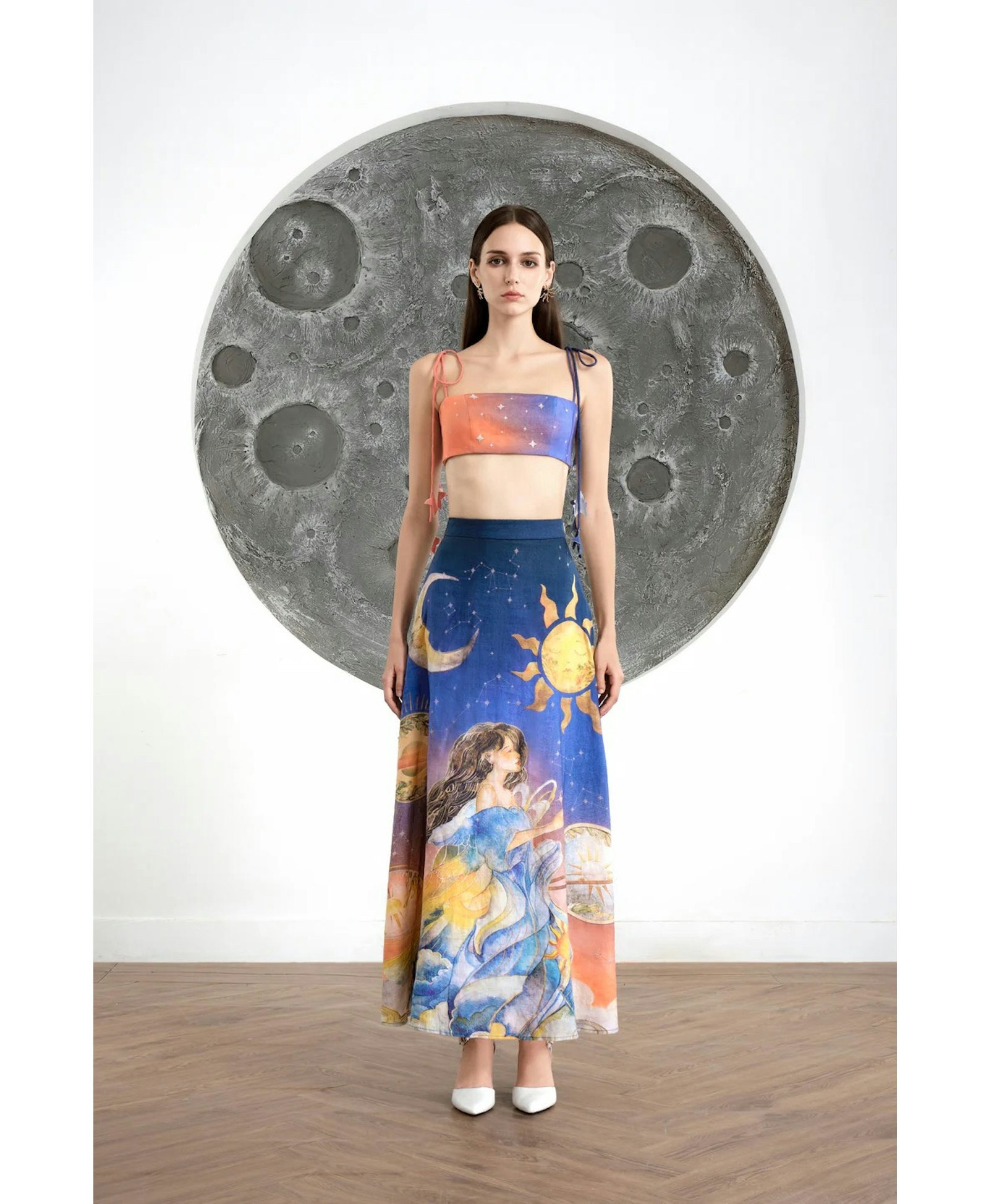 Starlit Mother Skirt made by JUSTIN TONG