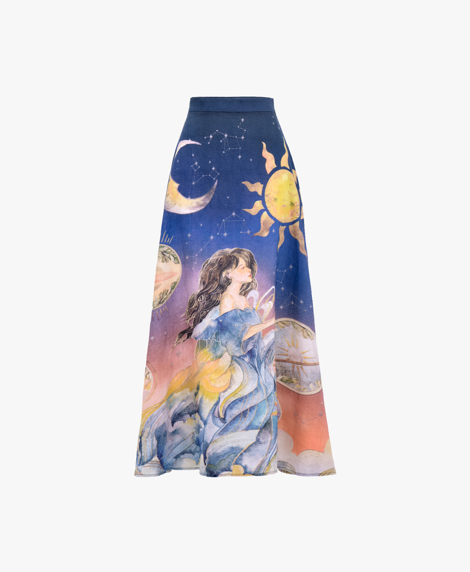 Starlit Mother Skirt made by JUSTIN TONG
