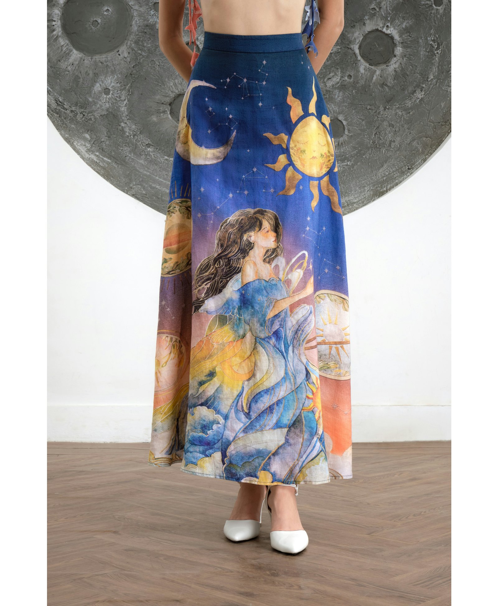 Starlit Mother Skirt made by JUSTIN TONG