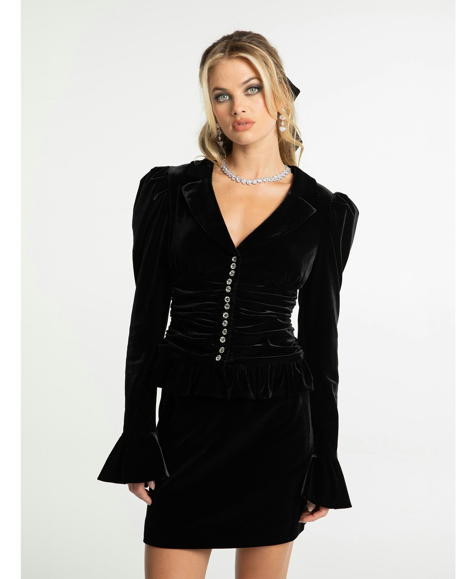 Josie Velvet Top made by Nana Jacqueline