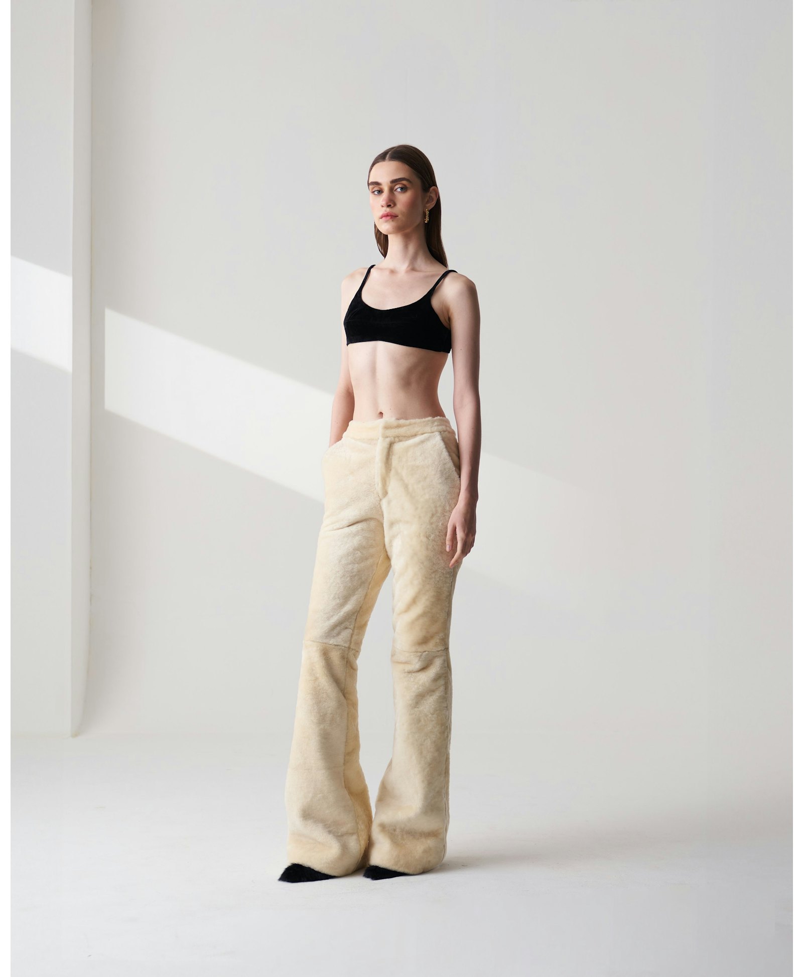 Shearling Trousers made by Szabo Sihag