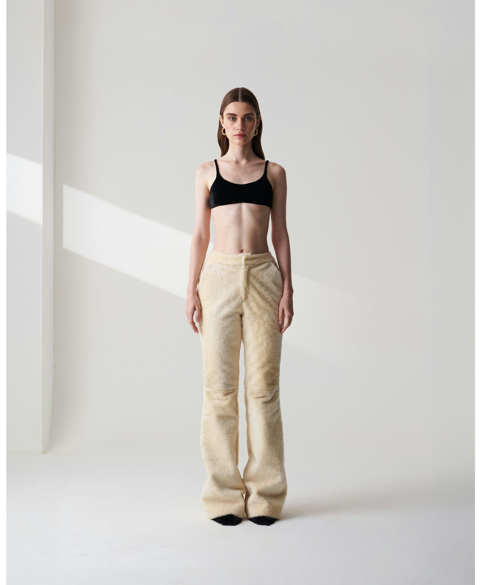 Shearling Trousers made by Szabo Sihag