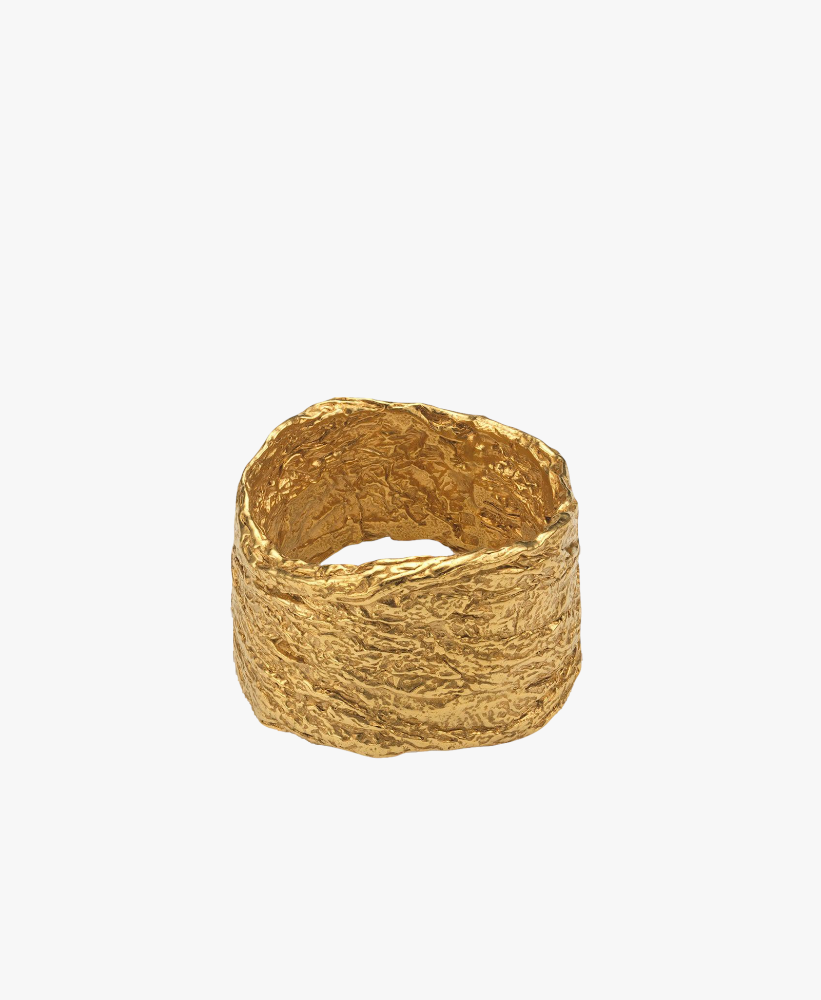Archaic Ring Gold in Gold made by Eva Remenyi