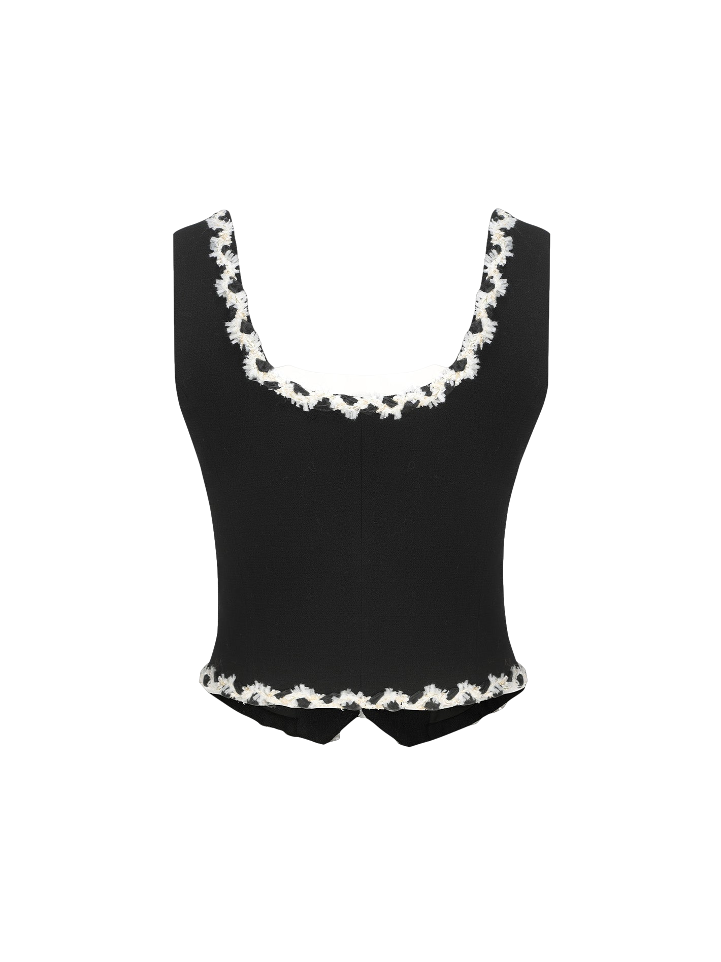 Shop Nana Jacqueline Lisette Vest Top (black)
