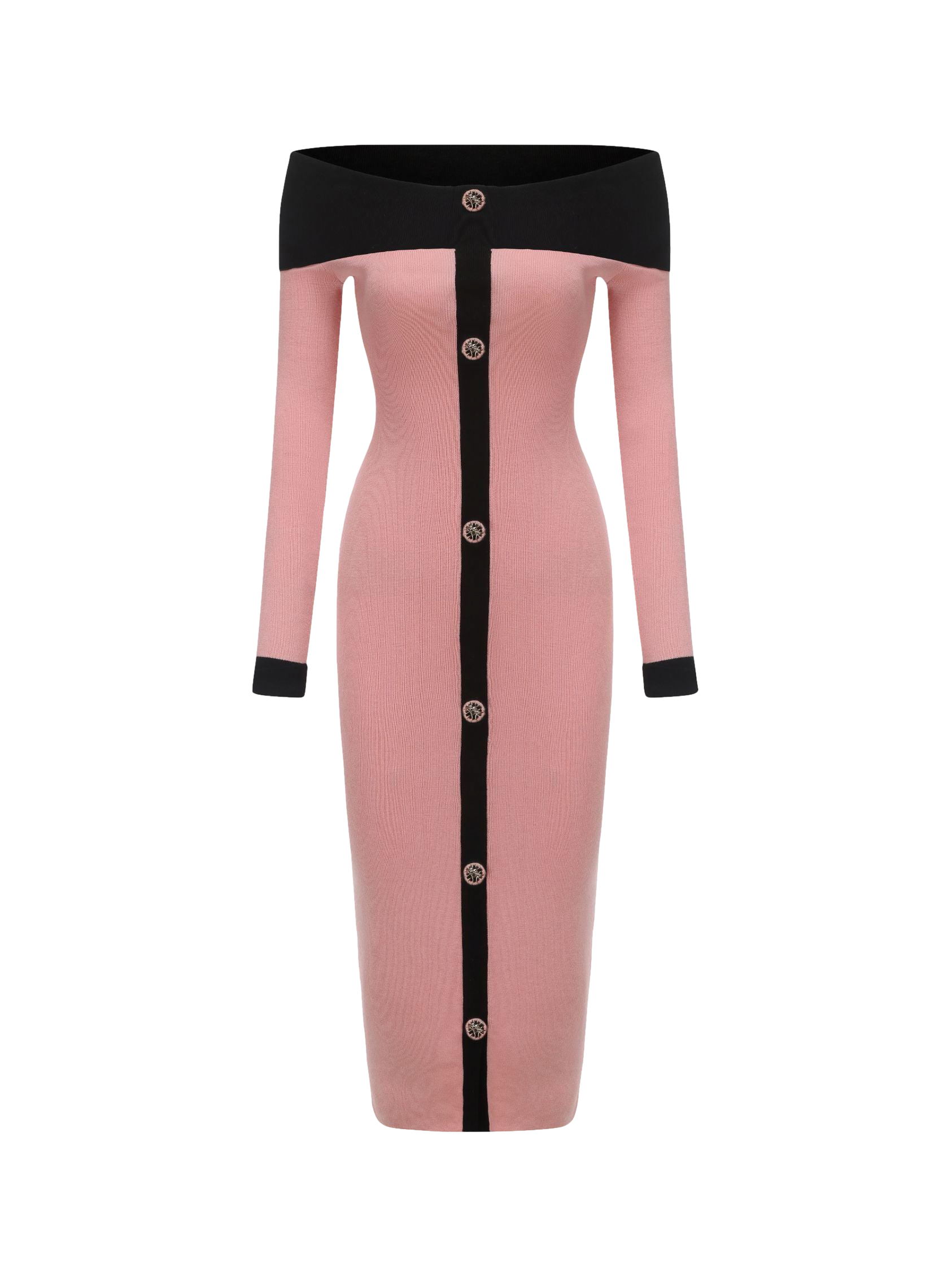 Nana Jacqueline Annie Knit Dress In Pink