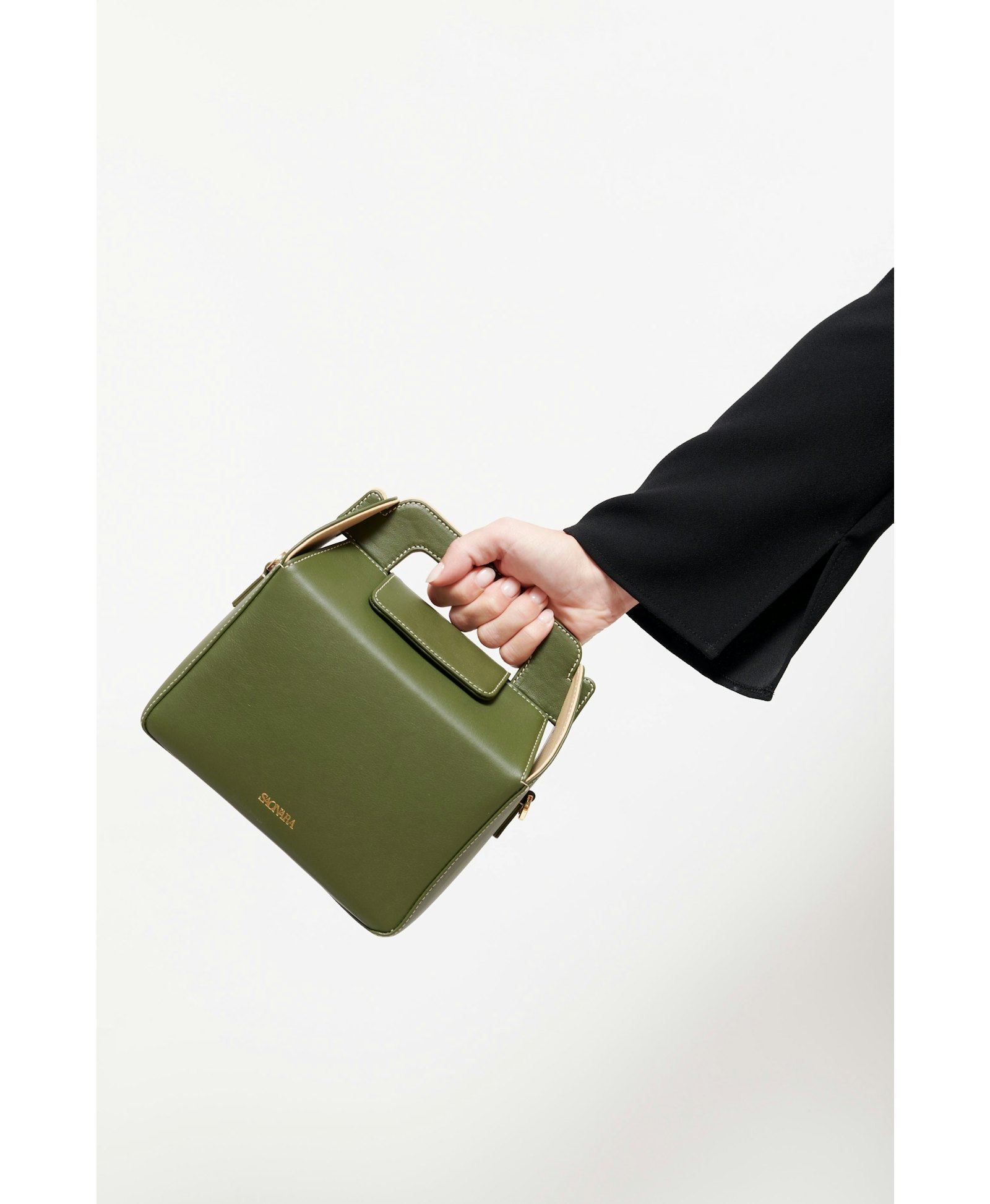 SAONARA KUKITO ARMY GREEN/Cream Skin made by Saonara