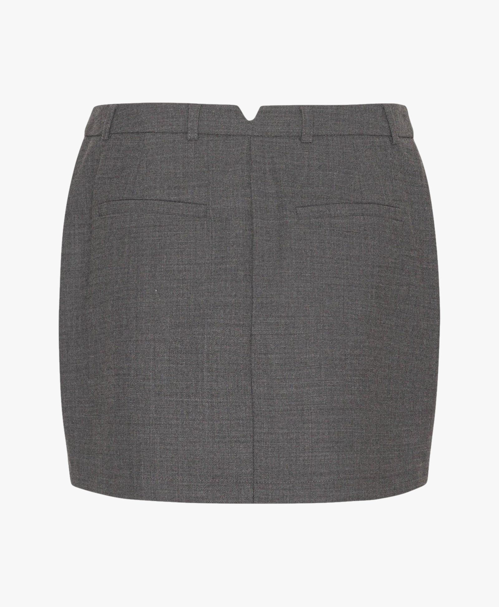 Denise Mini skirt - Grey made by HERSKIND