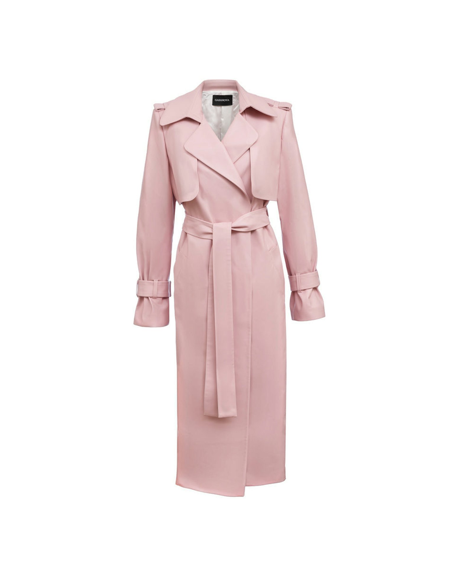 Eco-leather Trench made by Gasanova