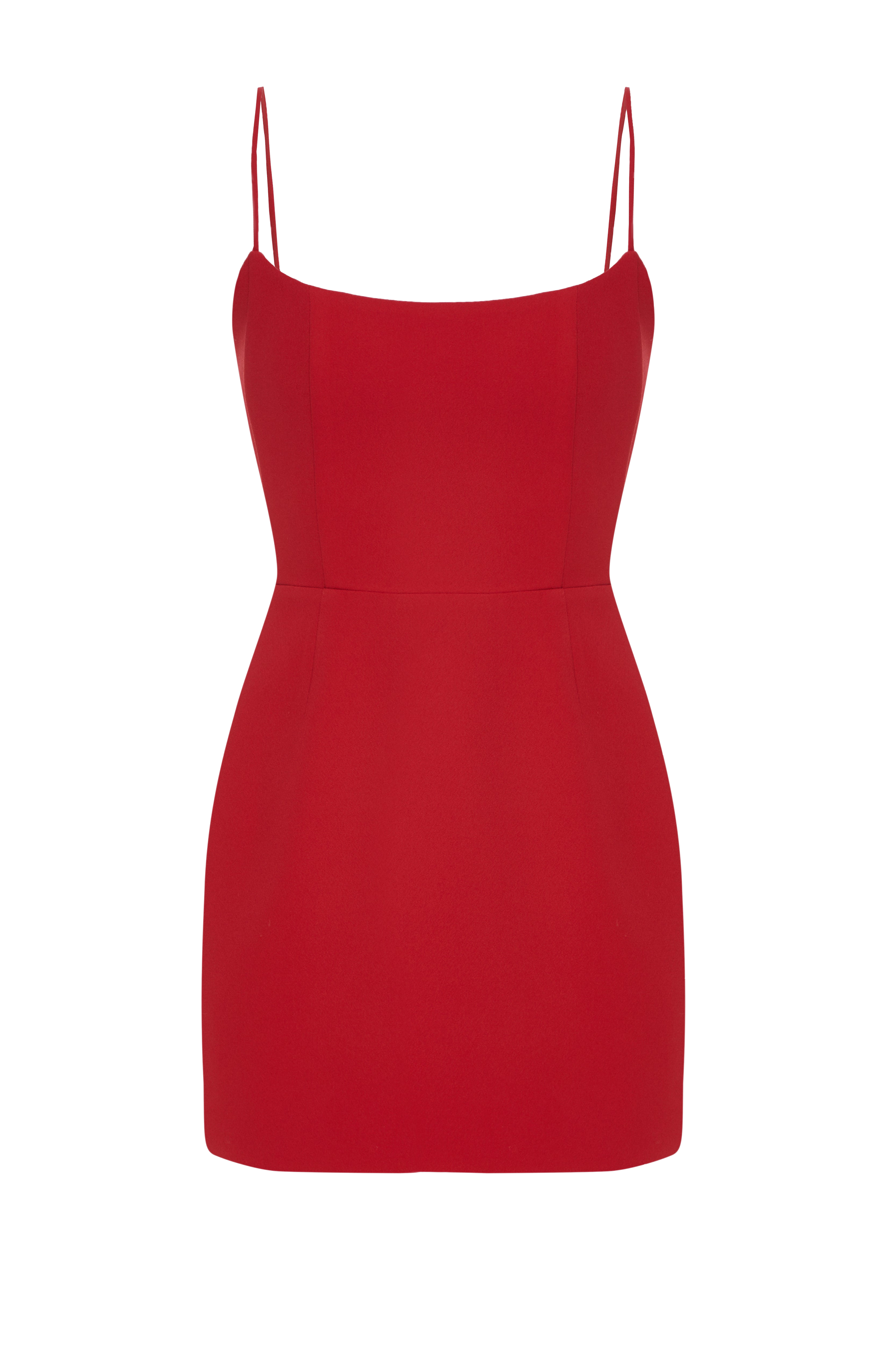 Balykina Mini Dress With Straps Red