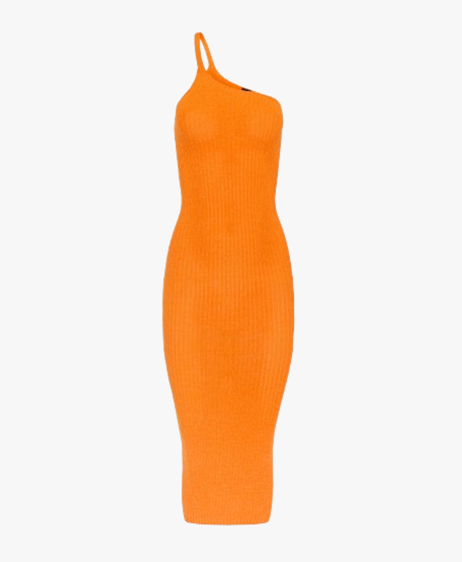ORANGE KNITTED DRESS made by BENU Studio