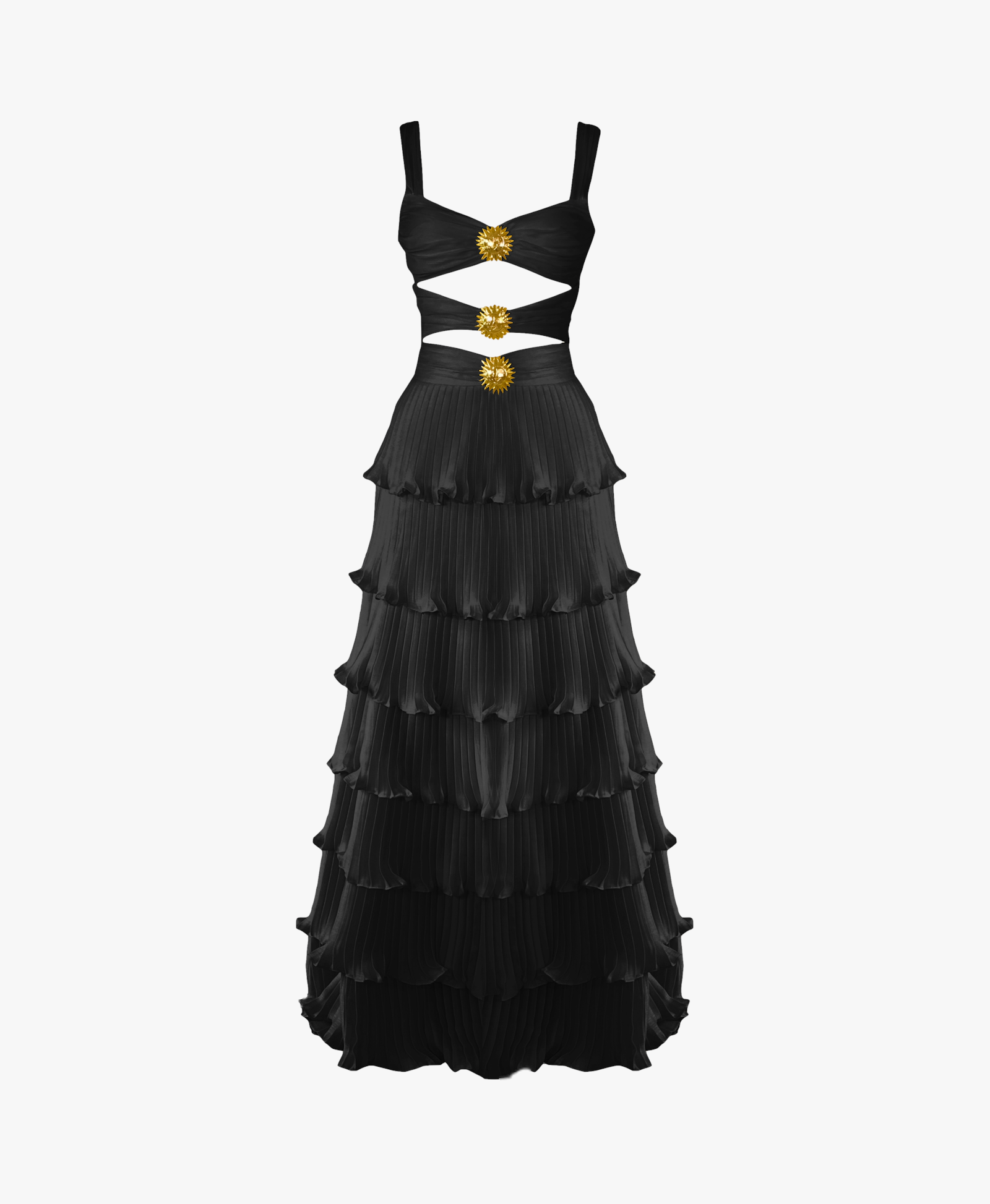 Devin Dress - Black in Black made by Gigii's