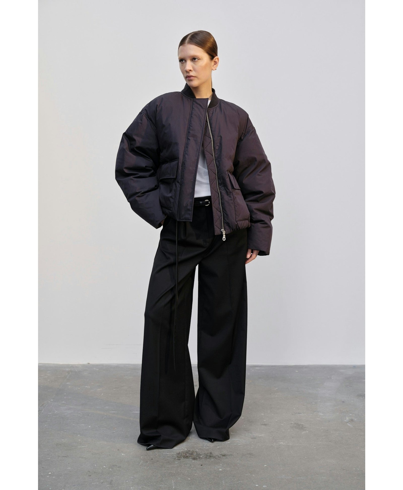 Manu Puffer Jacket - Black made by HERSKIND