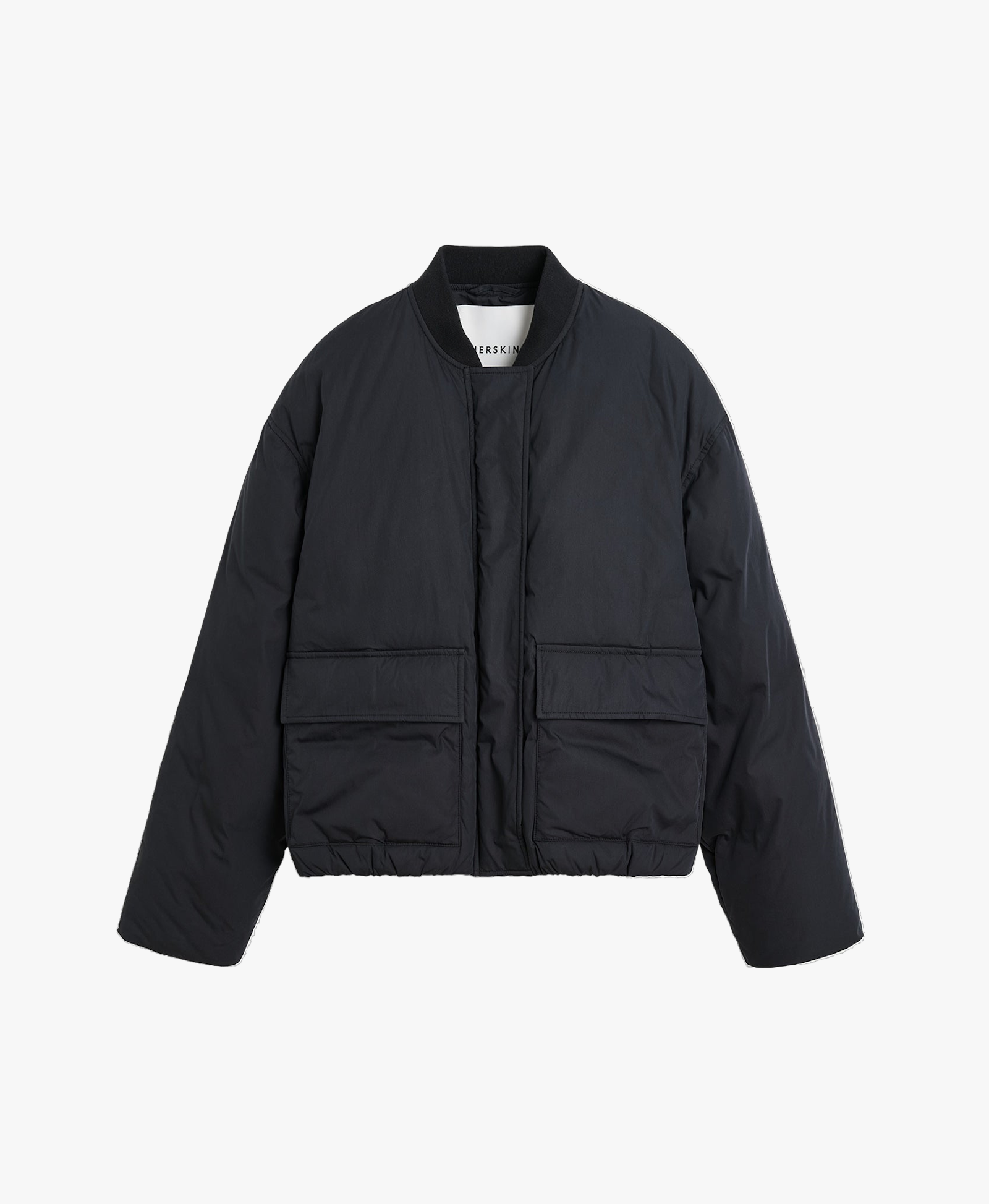 Manu Puffer Jacket - Black made by HERSKIND