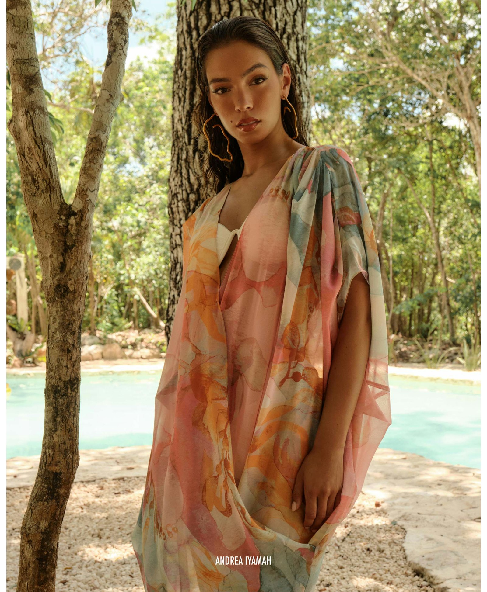 ADI KAFTAN COVER UP - ZULI made by Andrea Iyamah