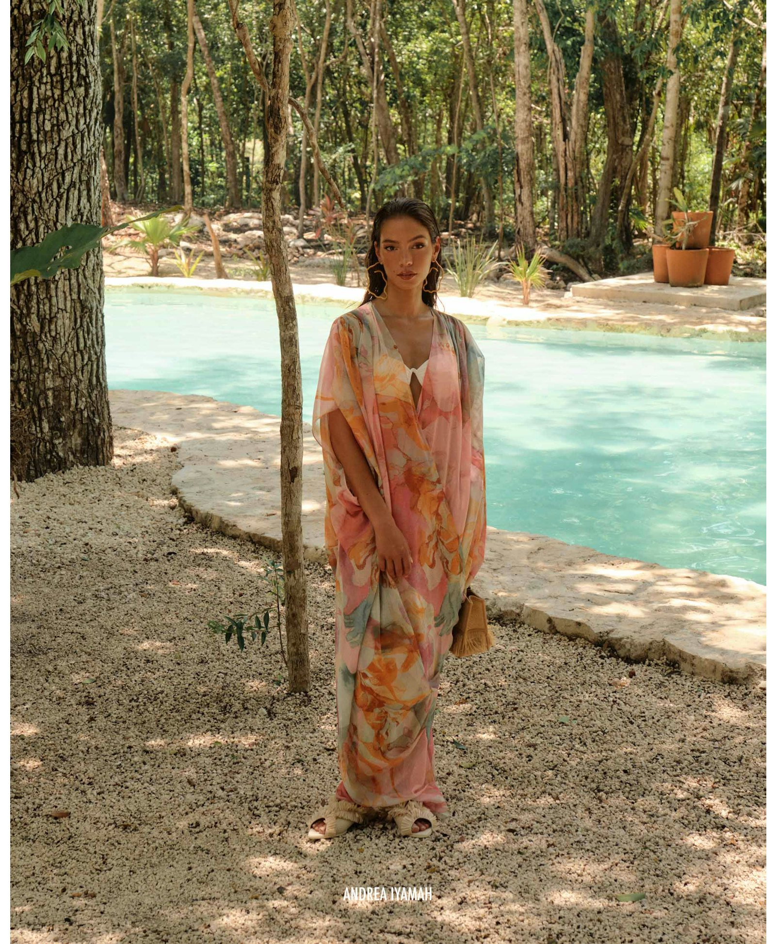 ADI KAFTAN COVER UP - ZULI made by Andrea Iyamah