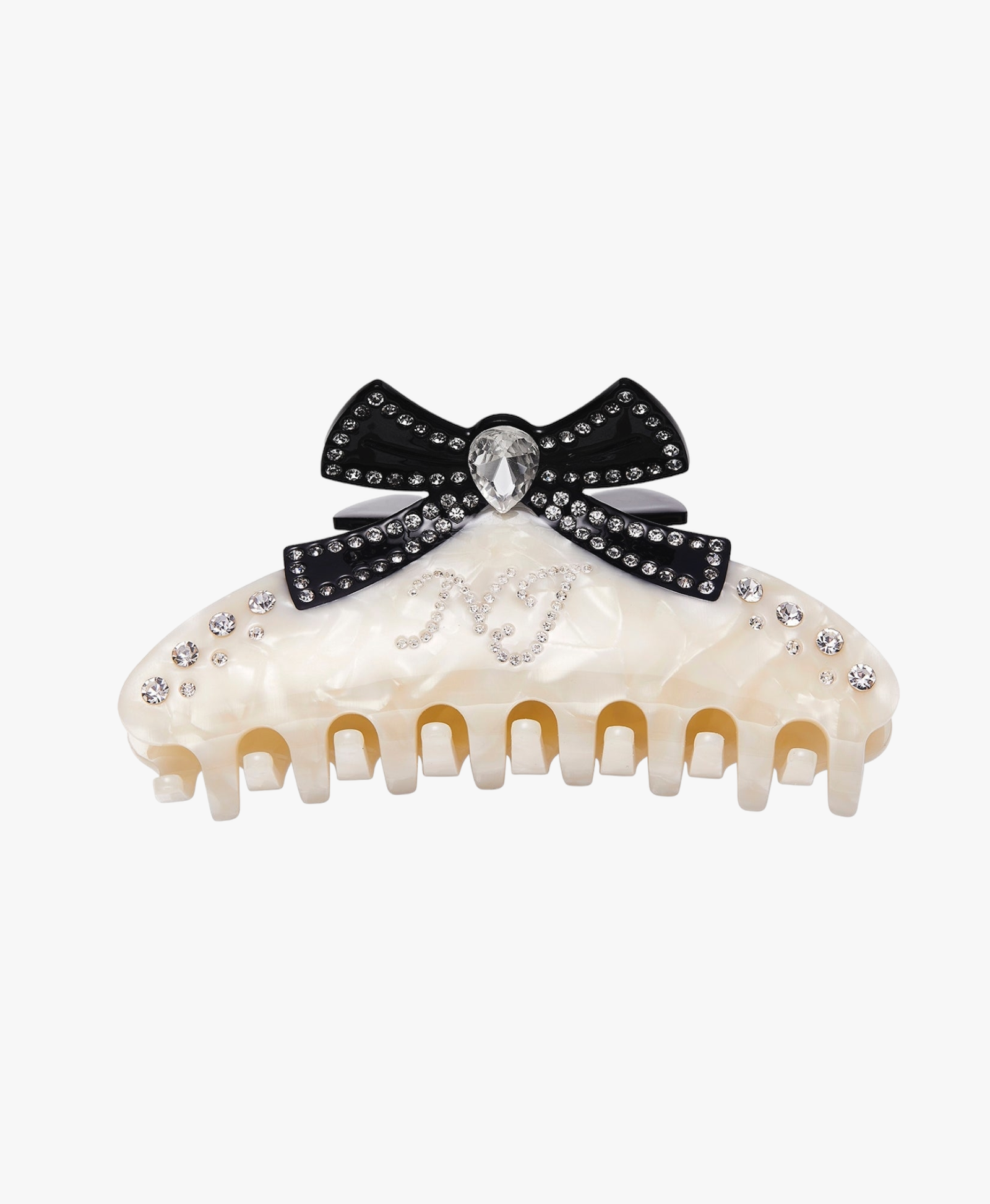 Edith Hair Clip (White) made by Nana Jacqueline