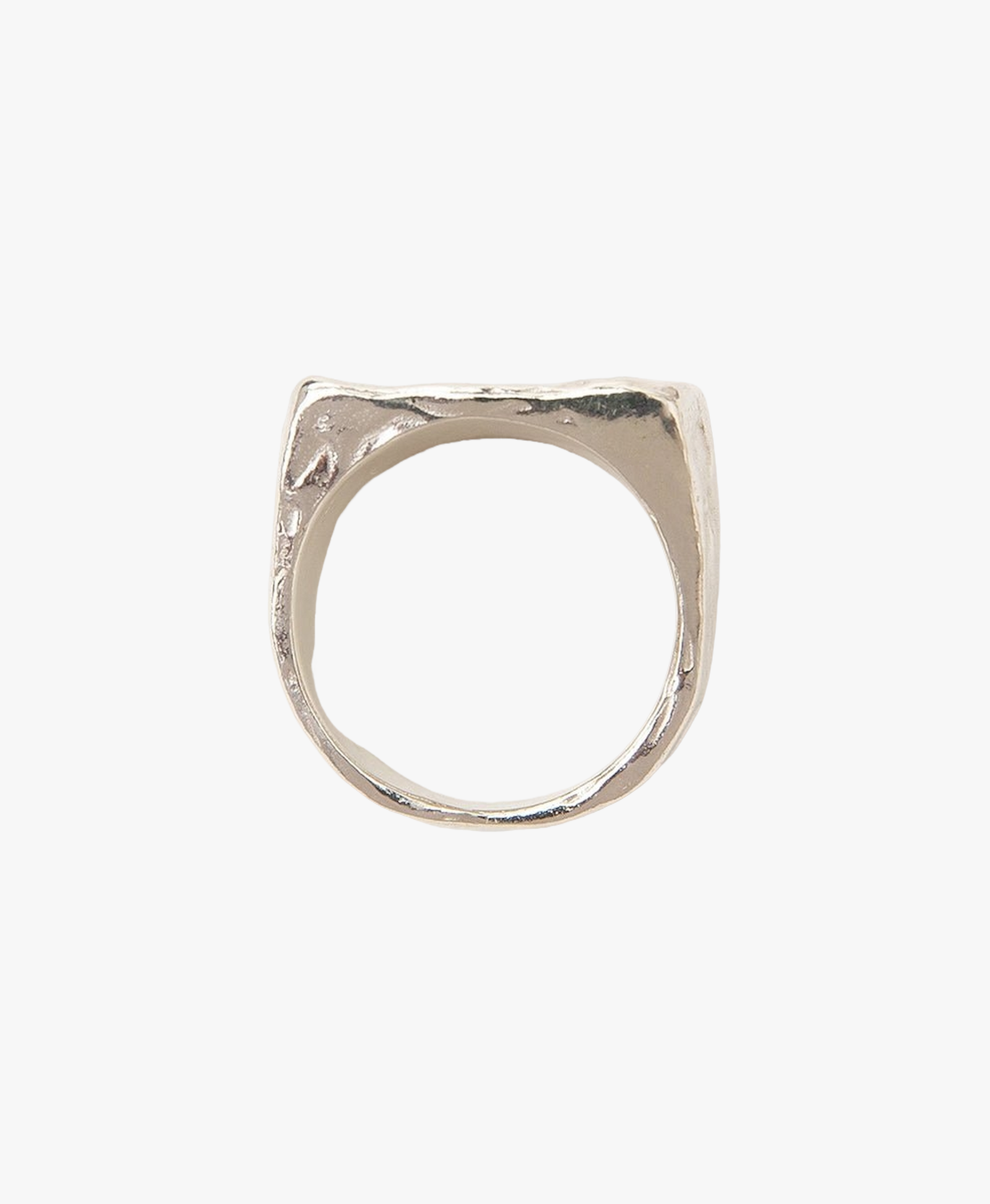 AREIA RECTANGULAR SIGNET RING made by Carolina De Barros