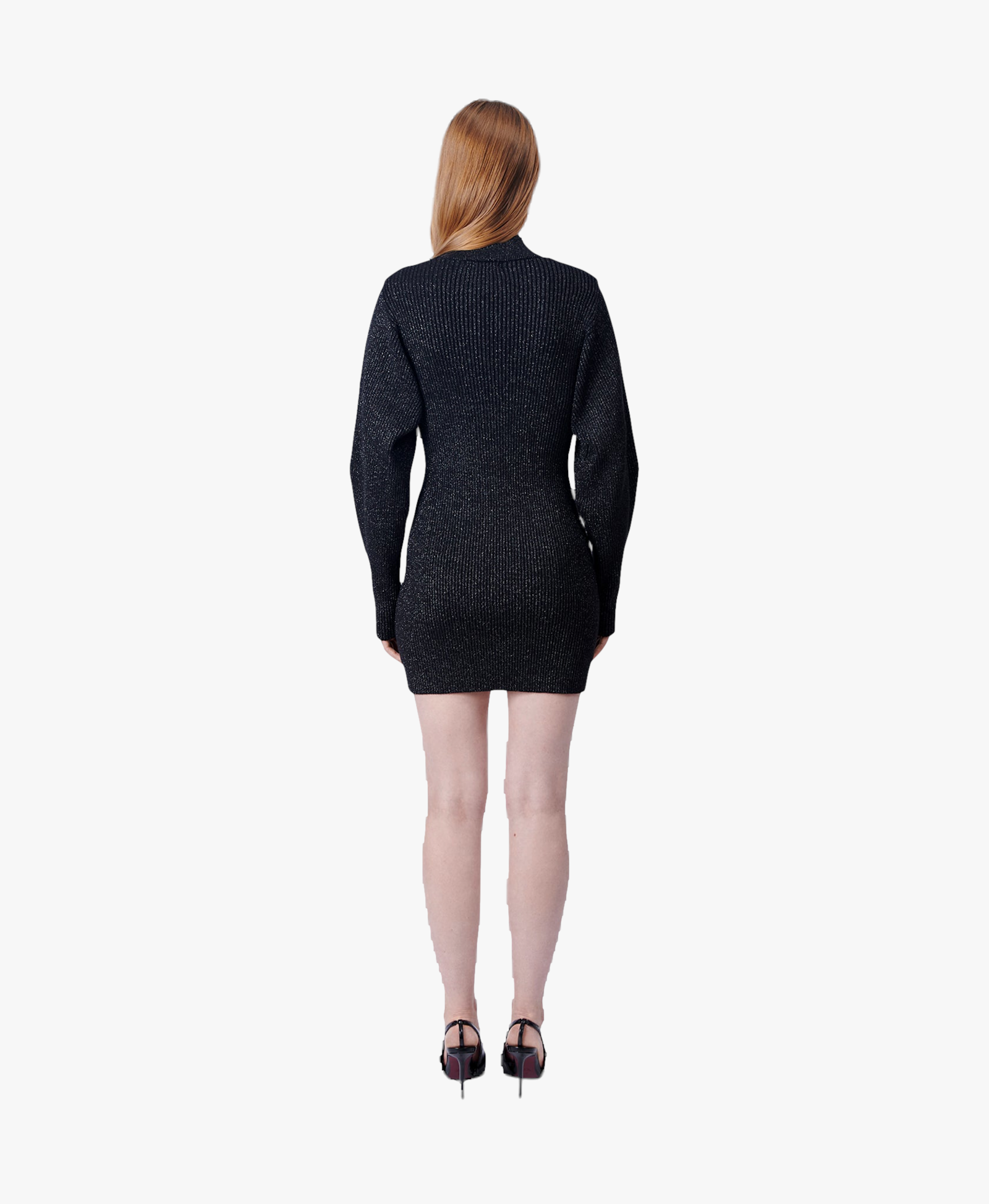 Elliotte Dress in Black made by AÉRYNE
