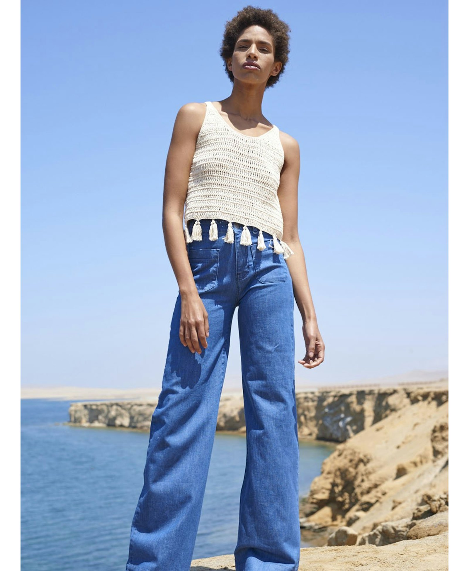 NOAH jeans in Blue made by AYNI