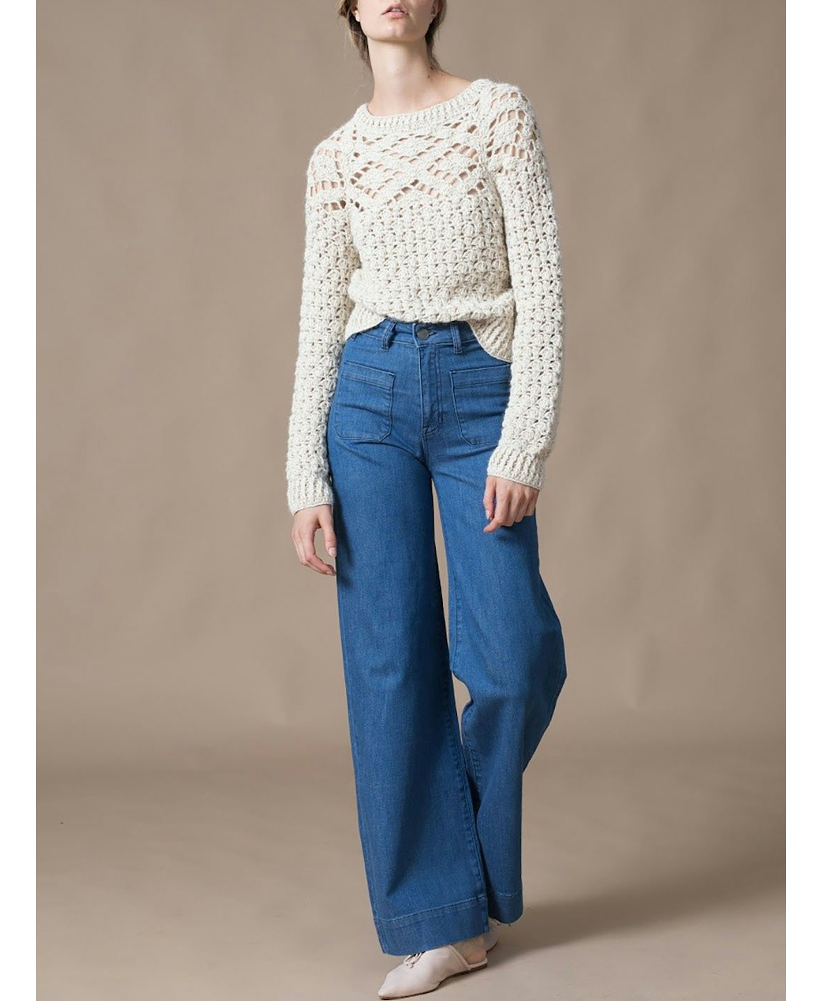 NOAH jeans in Blue made by AYNI