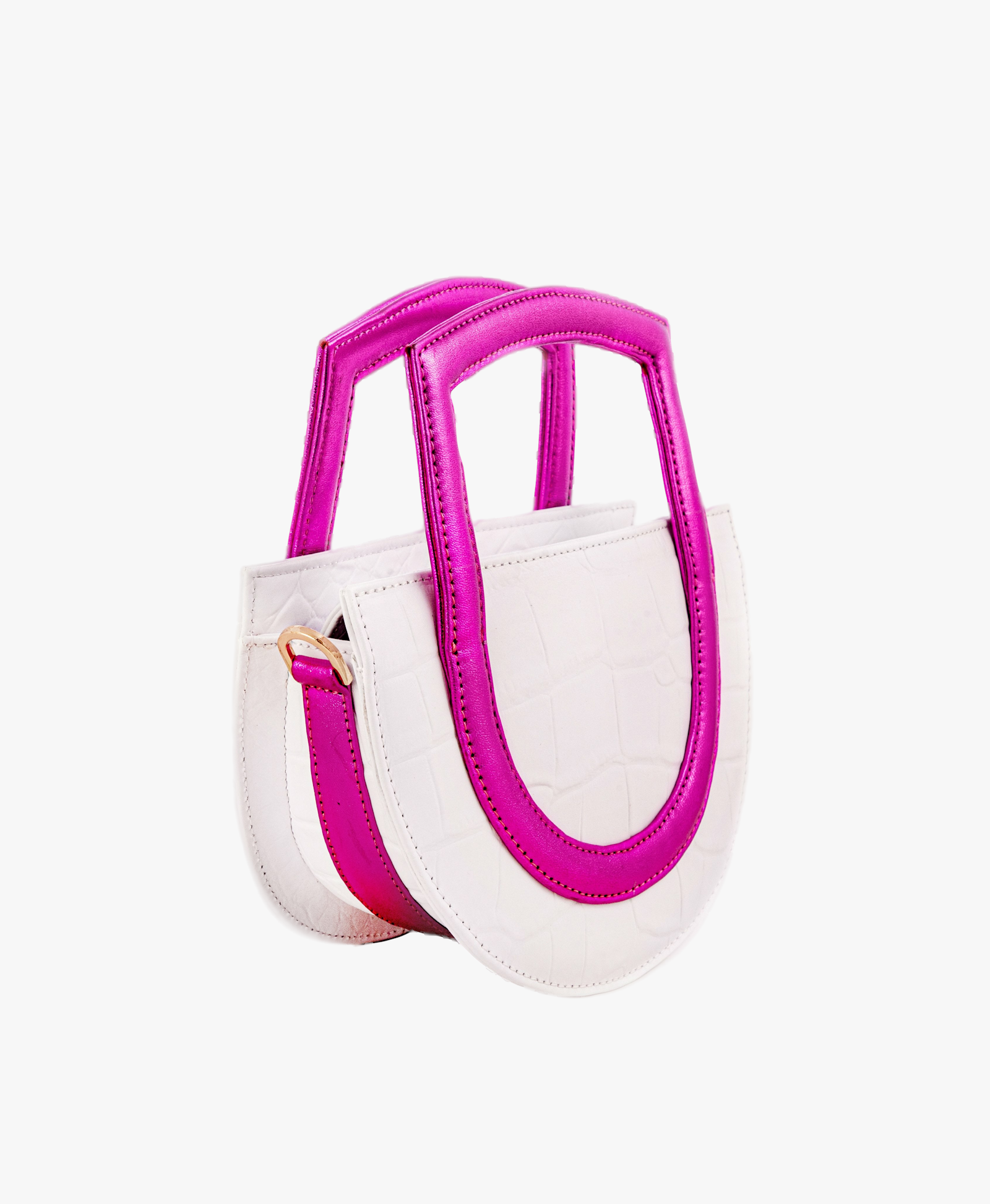 Sukoon - White - Top Handle bag made by ALIEL
