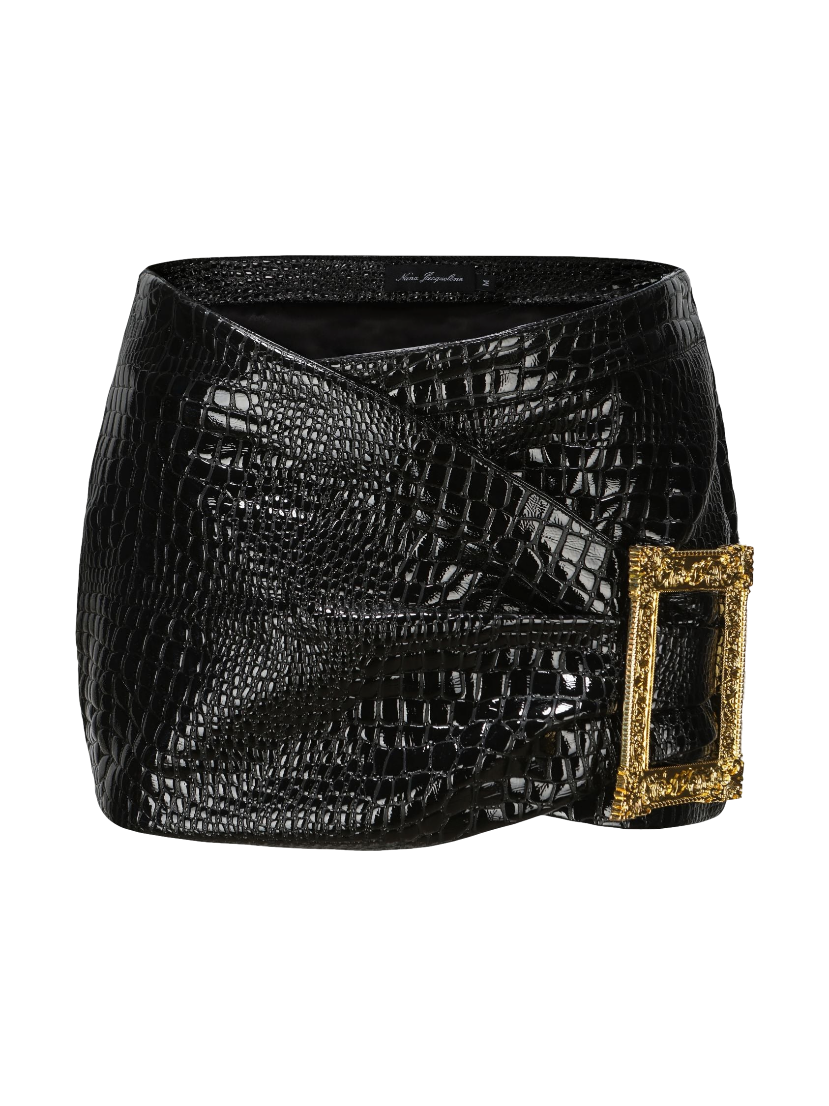 Nana Jacqueline Miranda Leather Mini Skirt (black)