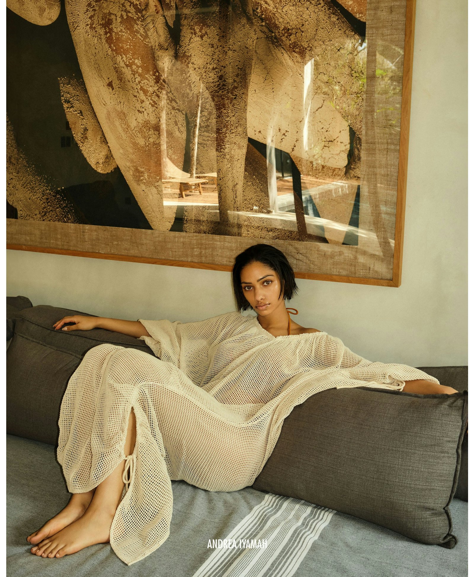 META COVER UP - BONE made by Andrea Iyamah