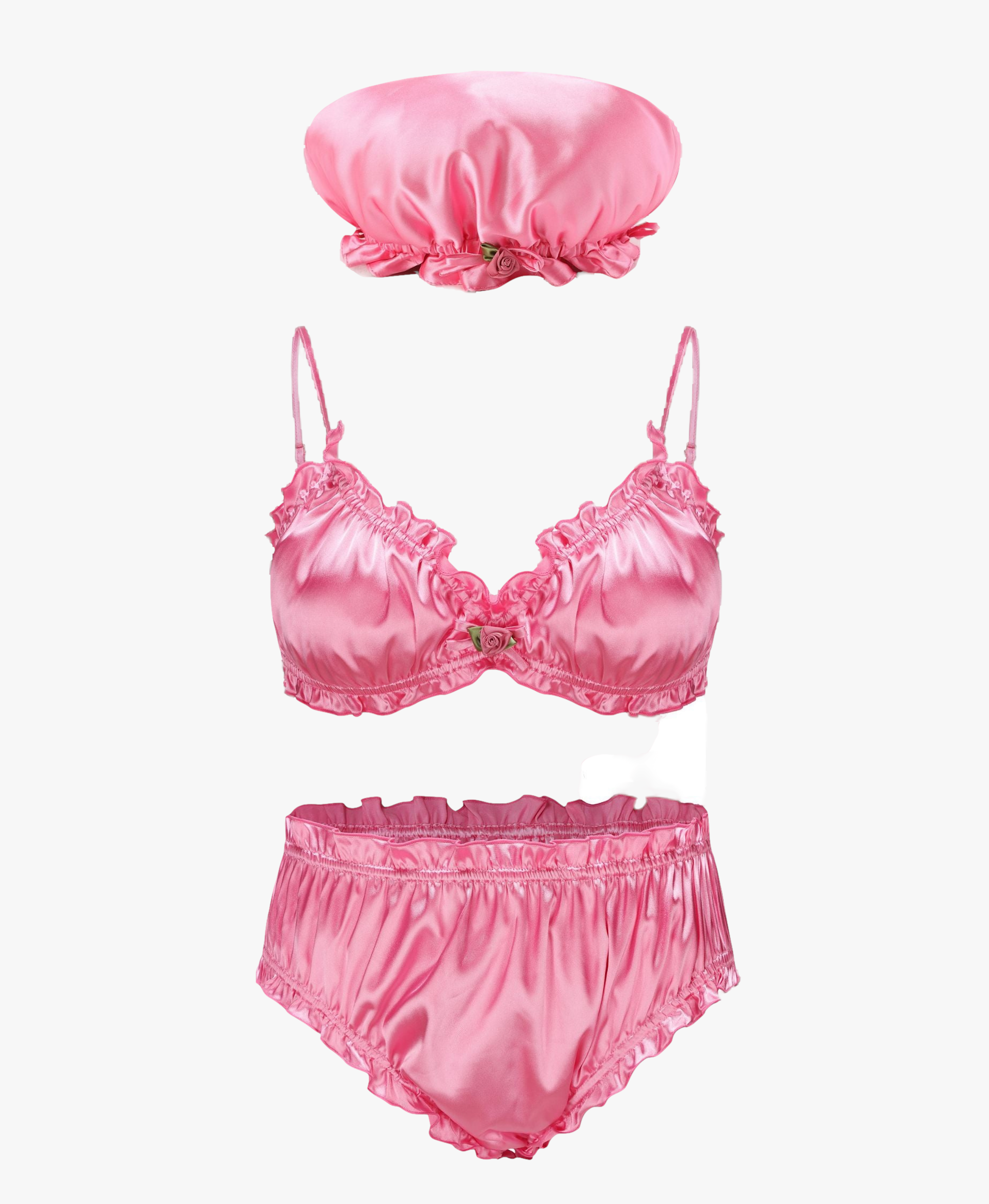 Shop Isabella Silk Intimates Set (Pink) (Final Sale) from Nana