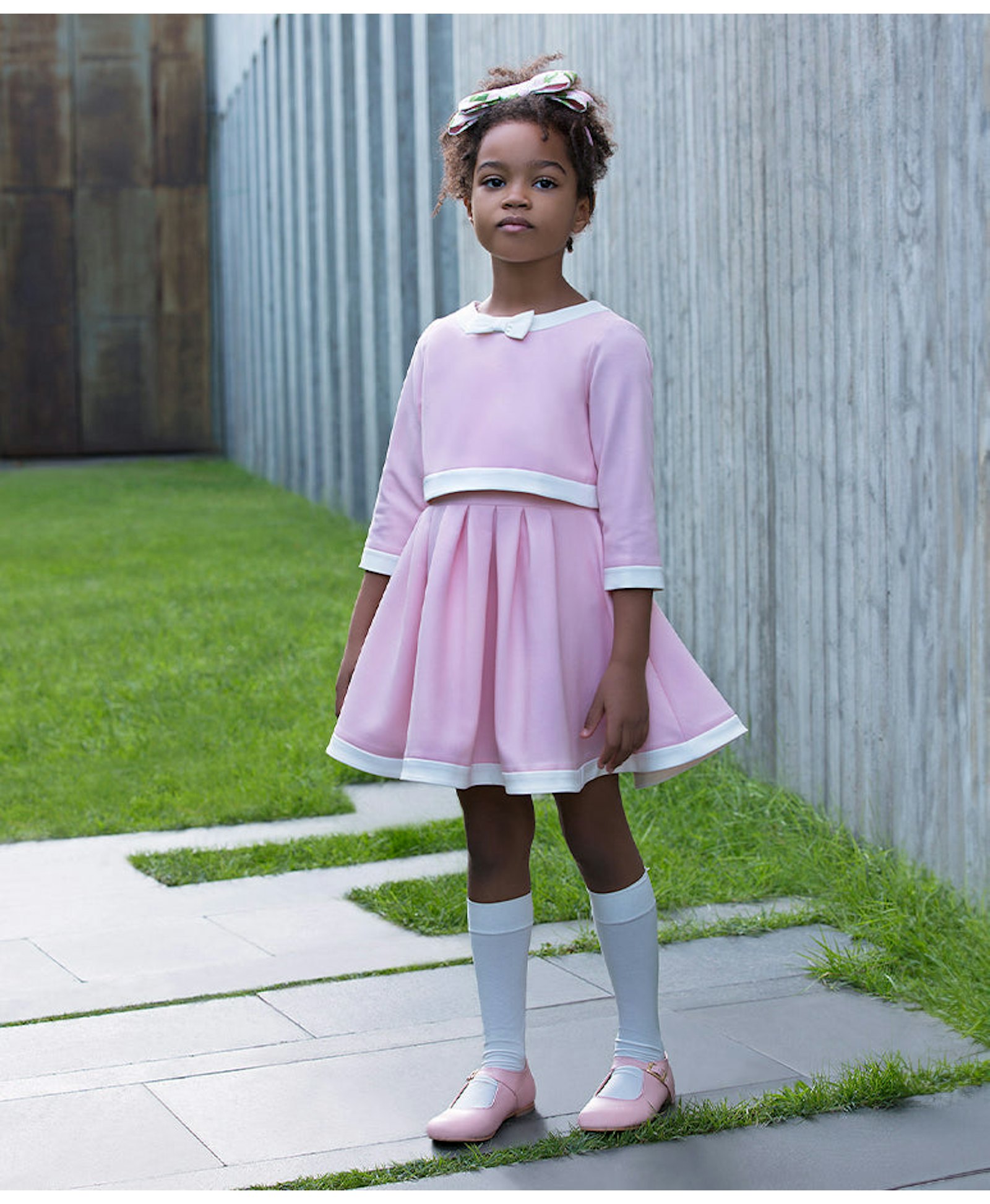 Sweet Bow Dress made by Mama Luma