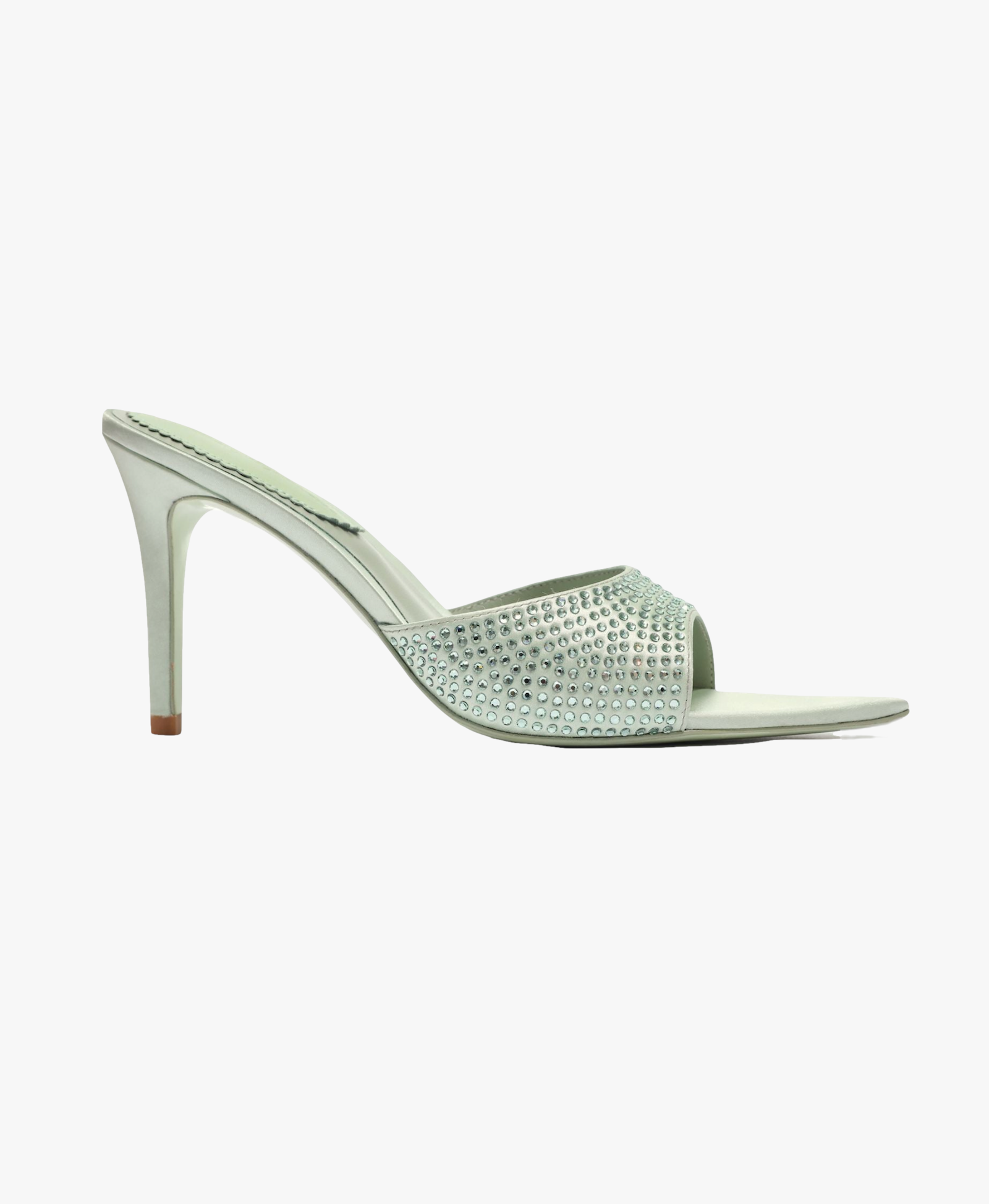 Kate Diamond Heels (Green) in Green made by Nana Jacqueline