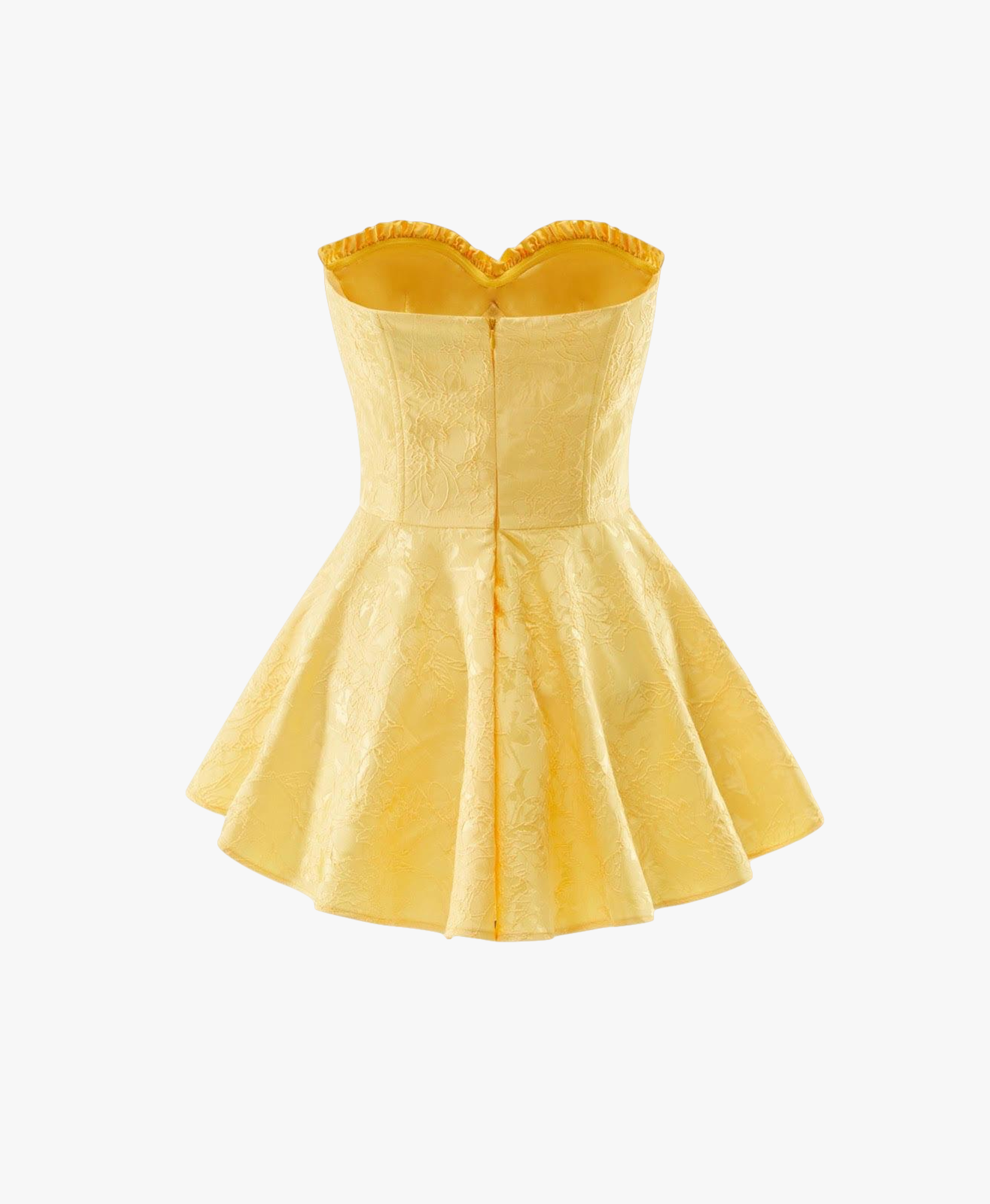 Airina Dress (Yellow) in Yellow made by Nana Jacqueline