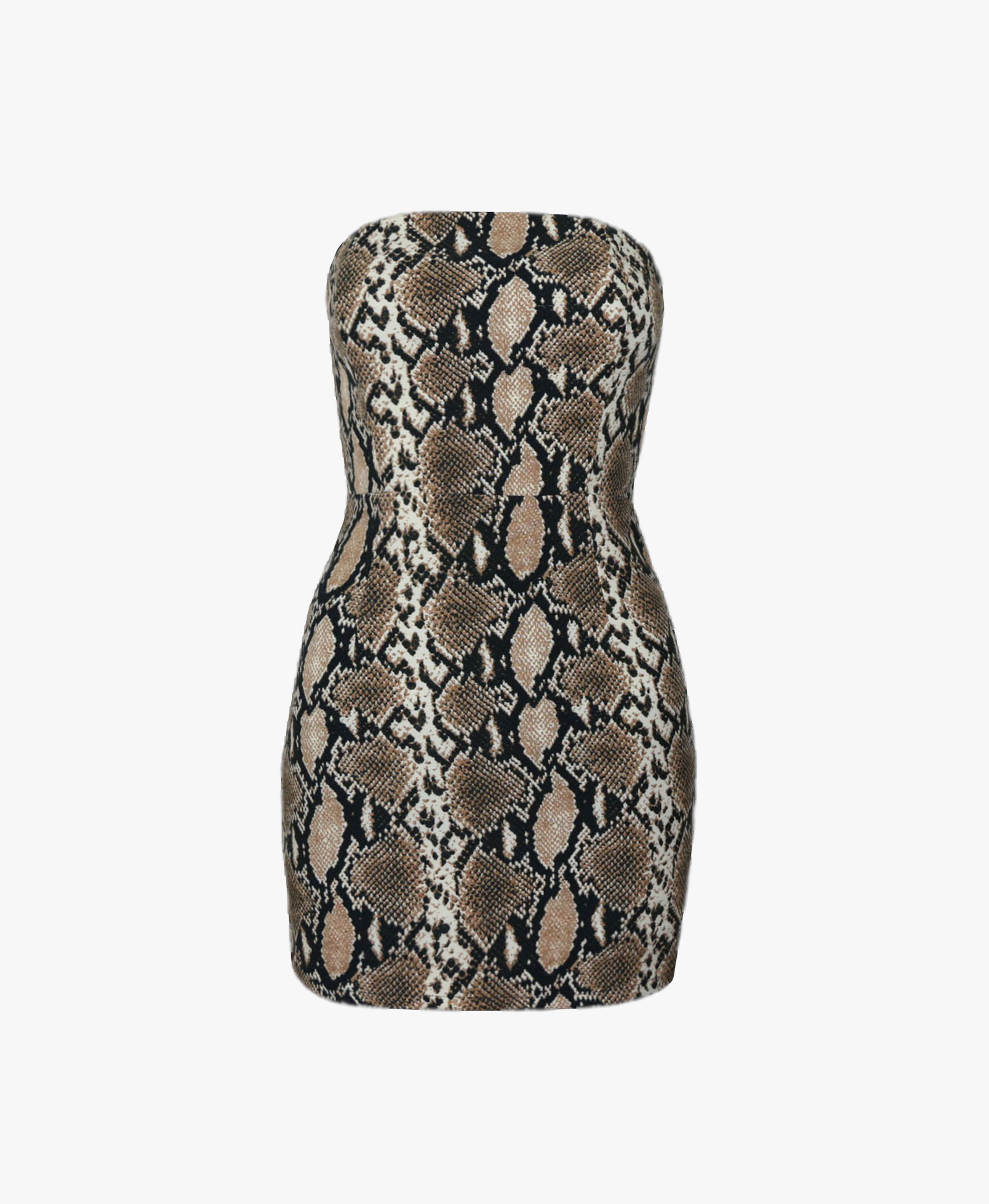 Irena Snake Mini Dress made by Lora Istanbul