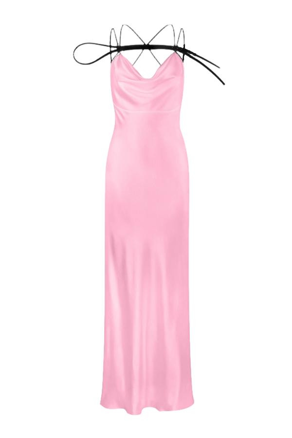 Shop Nué Flamingo Dress In Pink