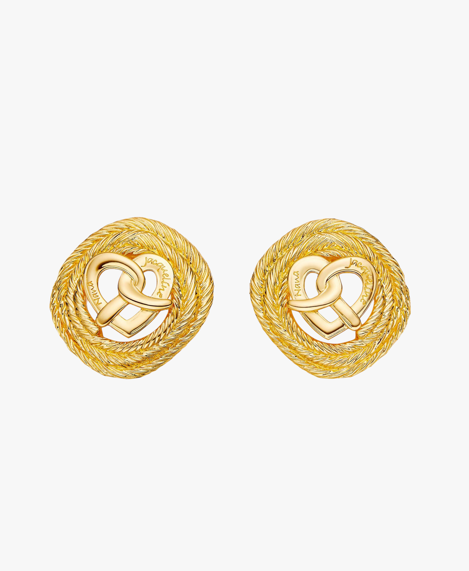 Isabella Earrings in Gold made by Nana Jacqueline