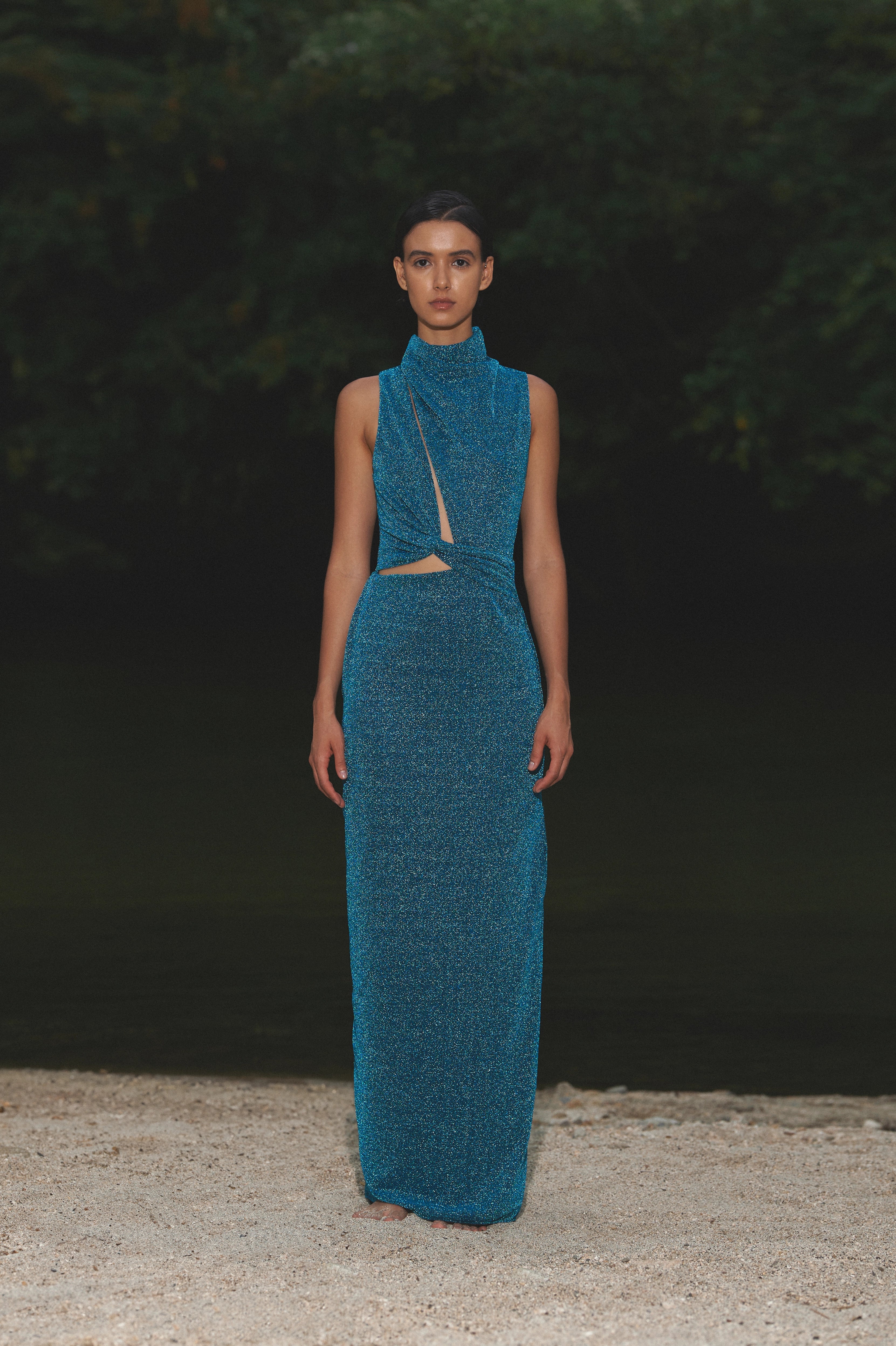 BAOBAB | Mariah Dress | Women's Blue Maxi dresses | Seezona
