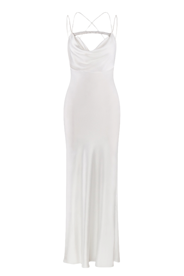 Shop Nué Venus Dress In White