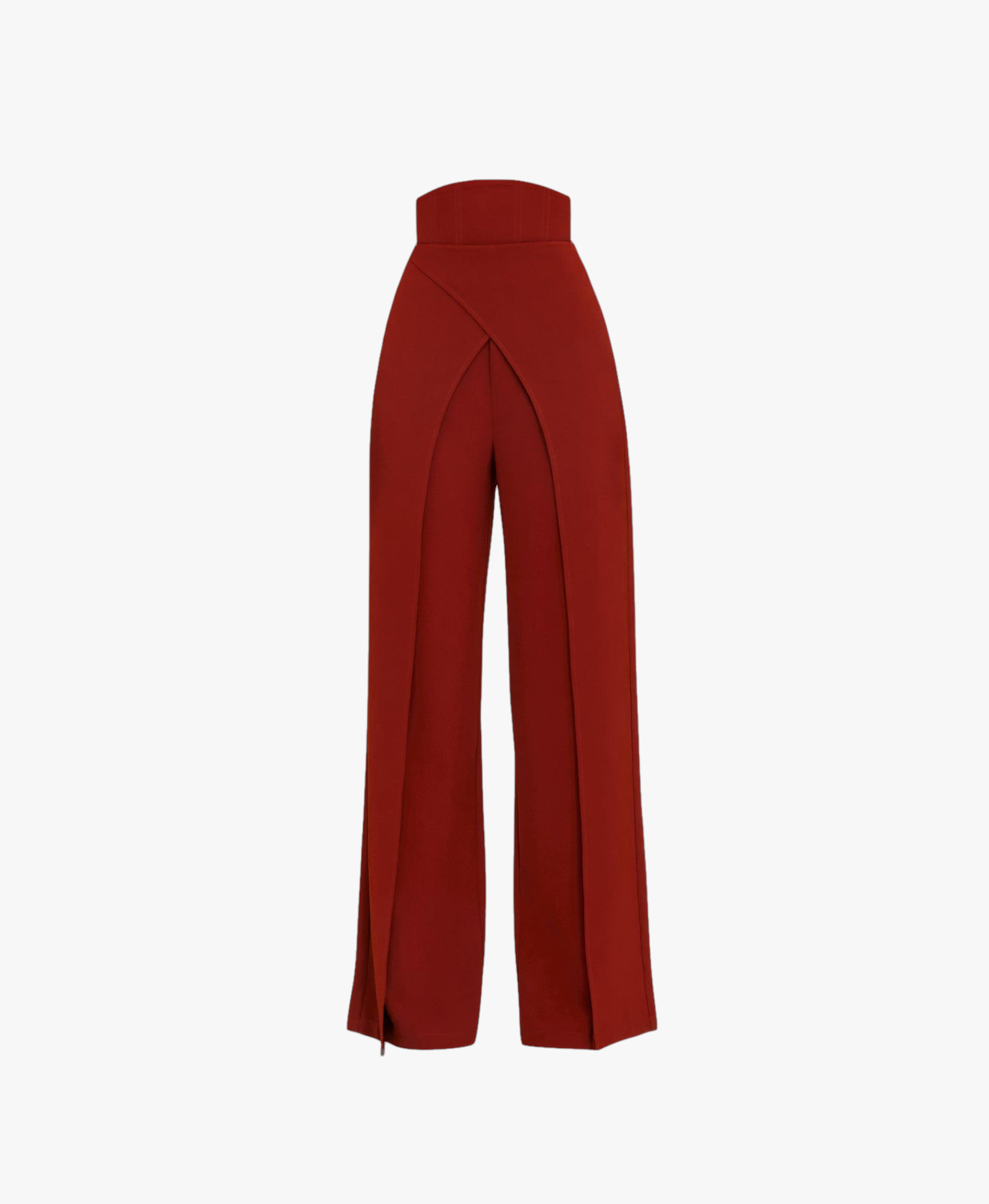 VIRA POMEGRANATE PANTS made by Andrea Iyamah