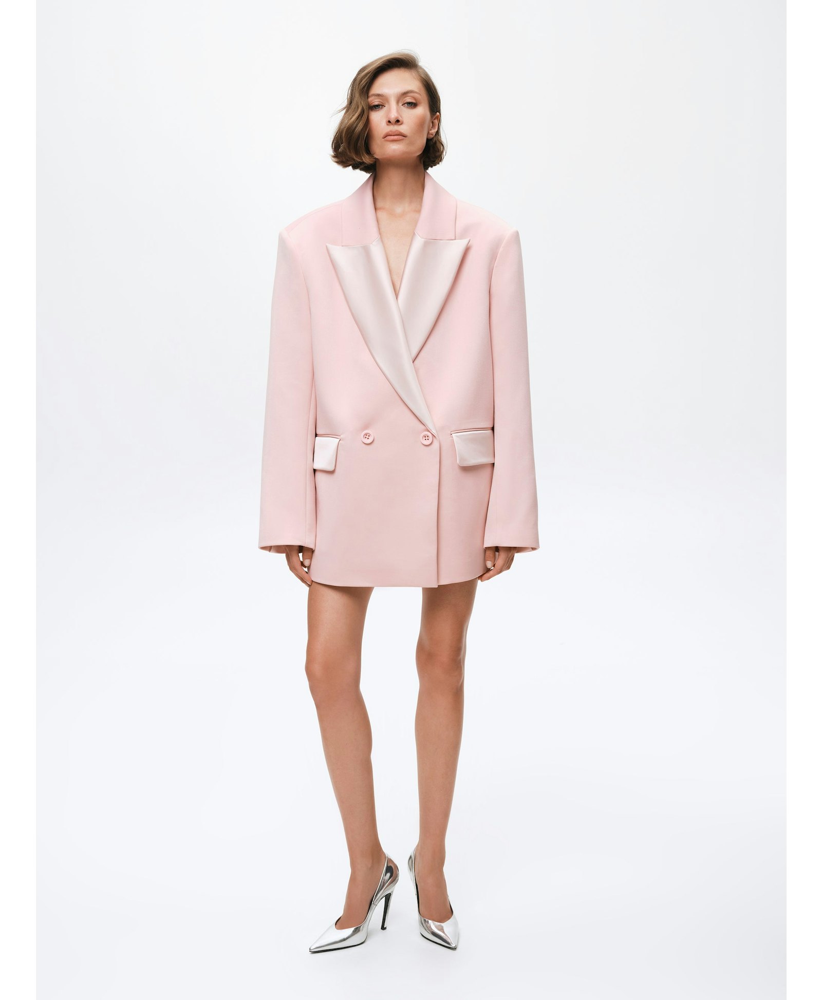 Oversized Tuxedo Blazer made by Gasanova