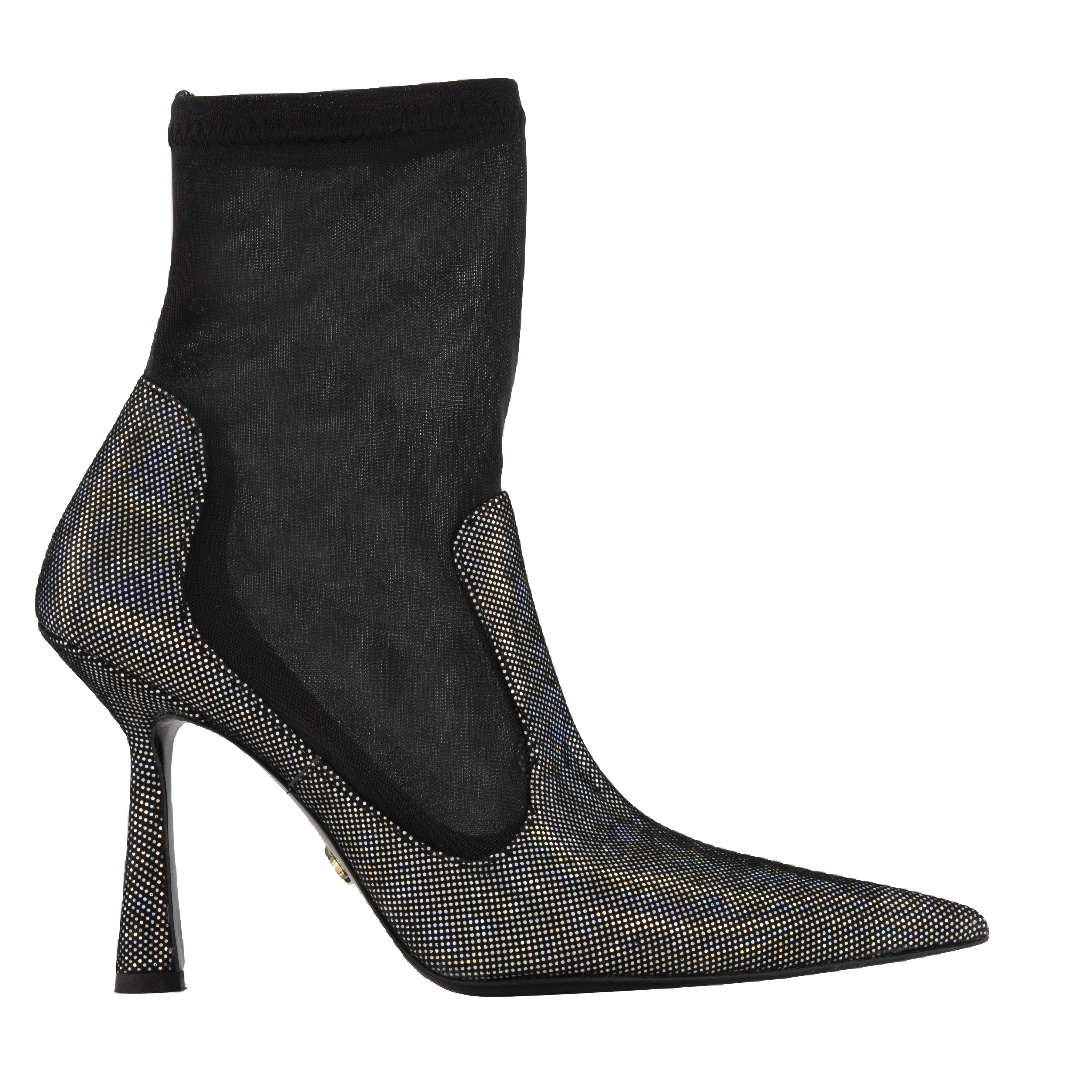 Atana Anna Boot 95 Hologram Suede In Black