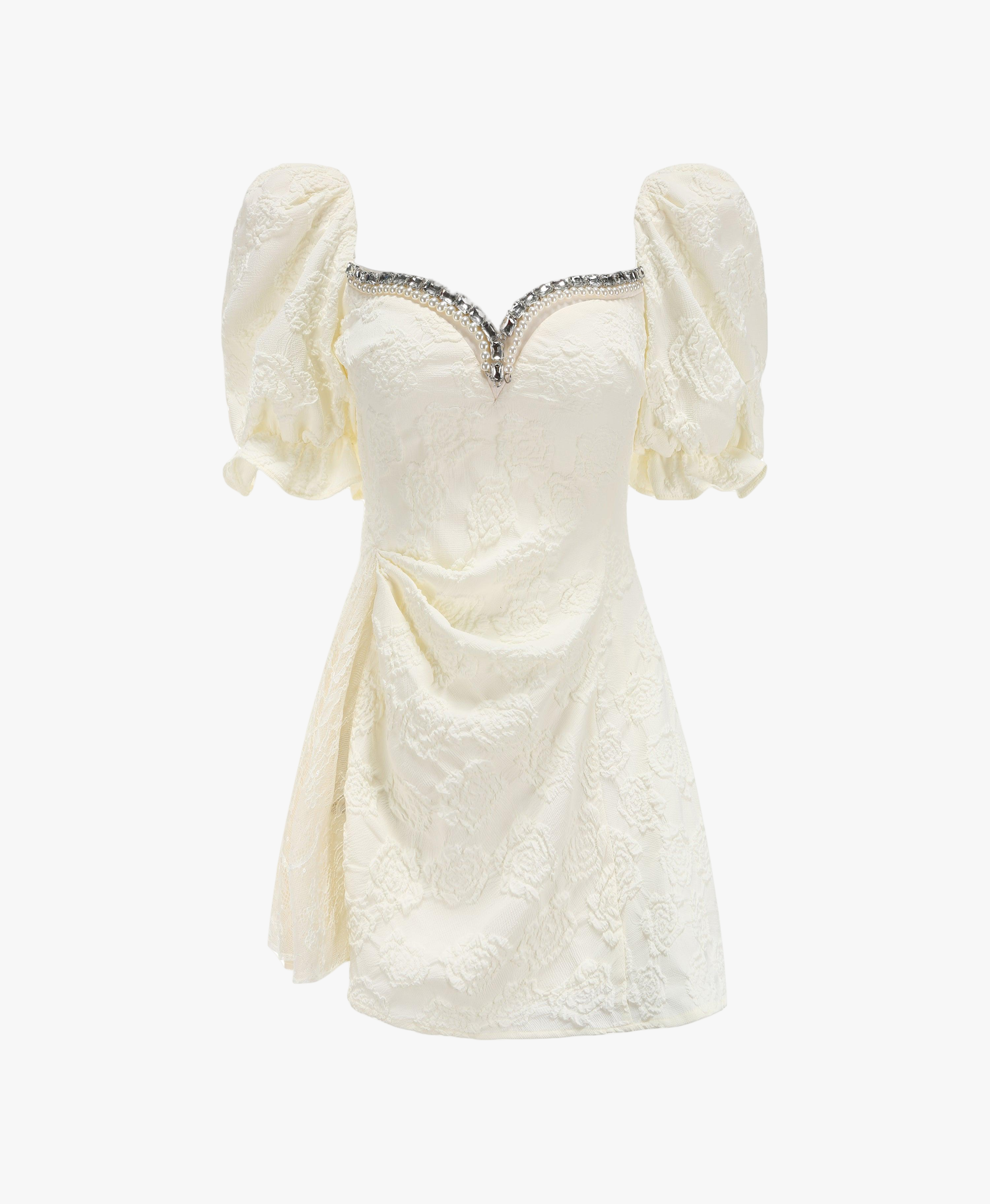 White Ysabella Dress made by Nana Jacqueline