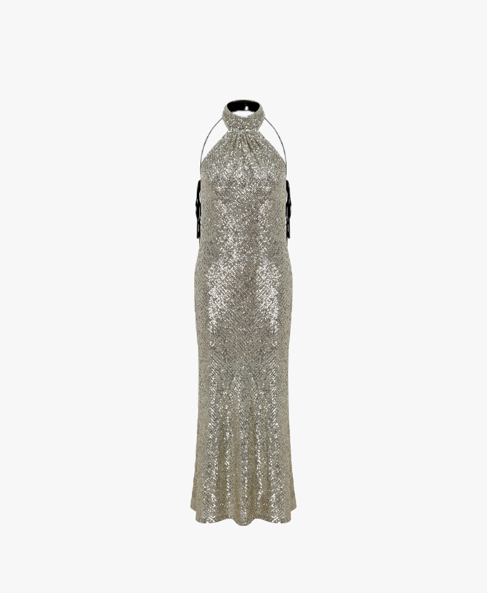 VENUS - OPEN BACK BIAS CUT SEQUIN DRESS made by ILA