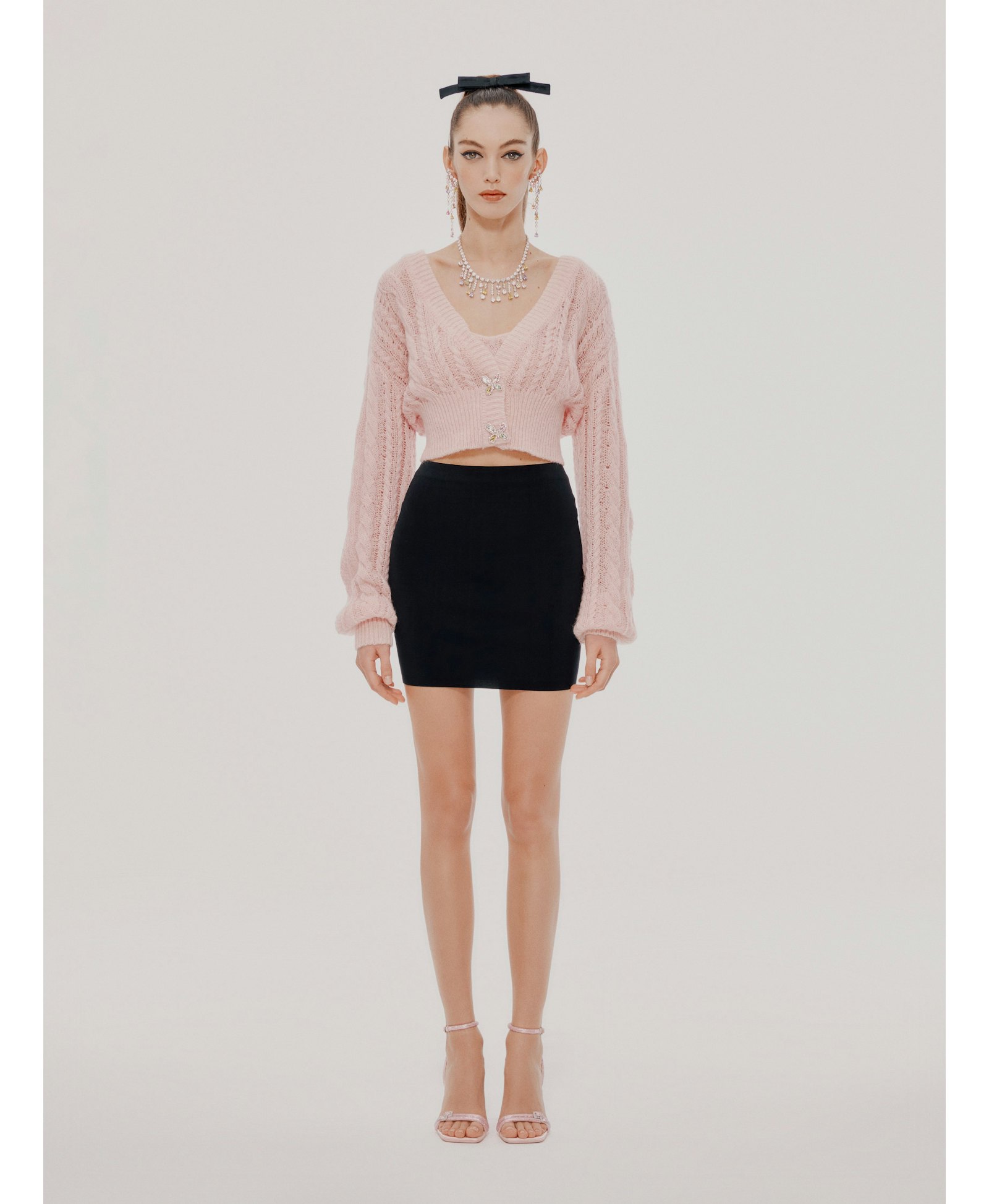 Ashley Skirt (Final Sale) in Black made by Nana Jacqueline