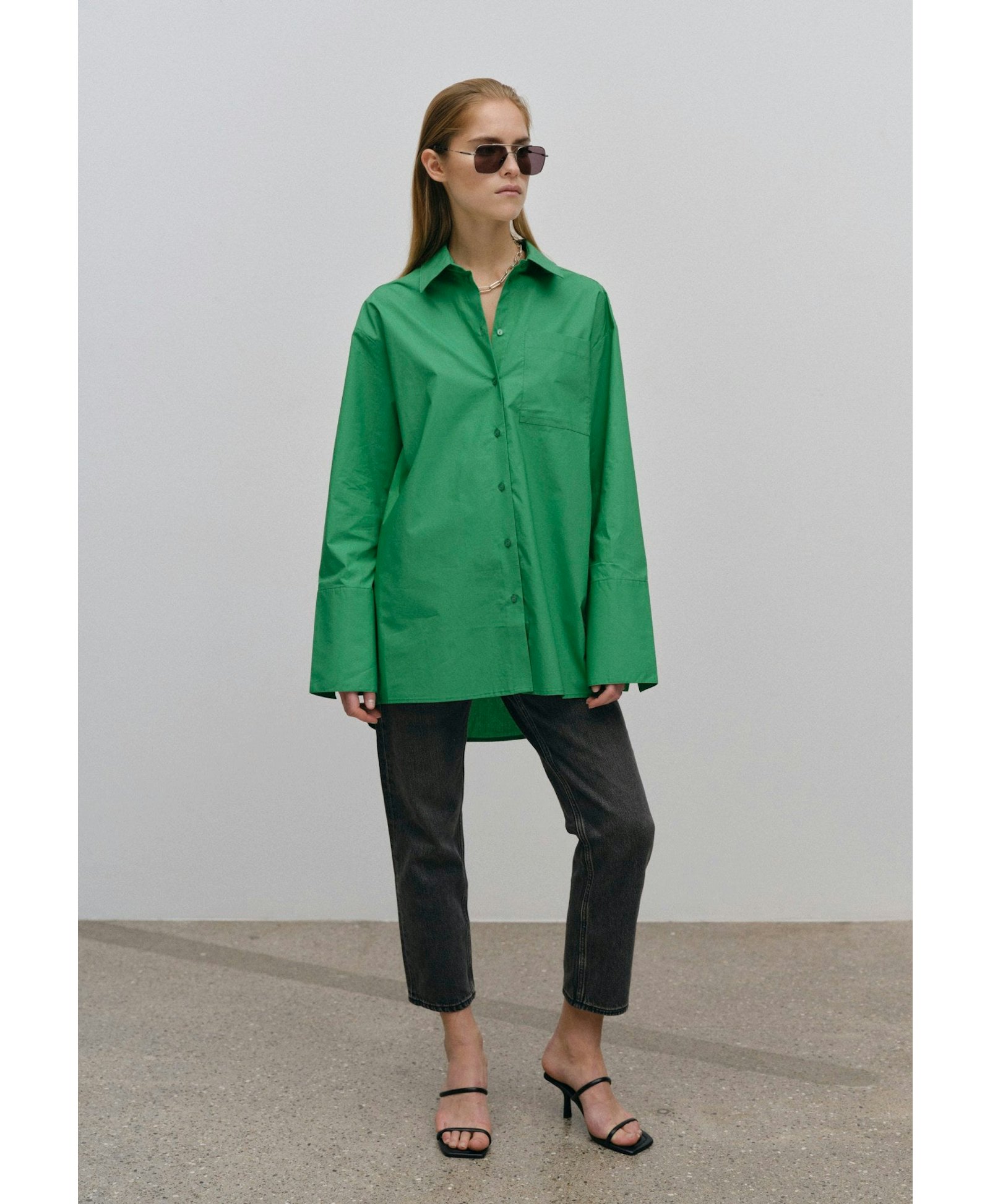 Henrich Shirt - Green made by HERSKIND