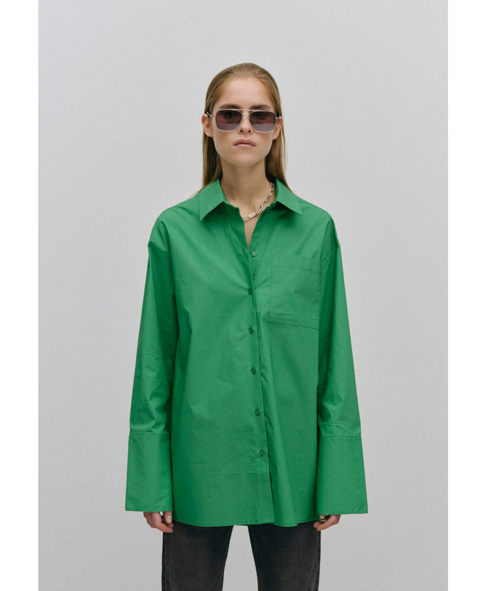 Henrich Shirt - Green made by HERSKIND