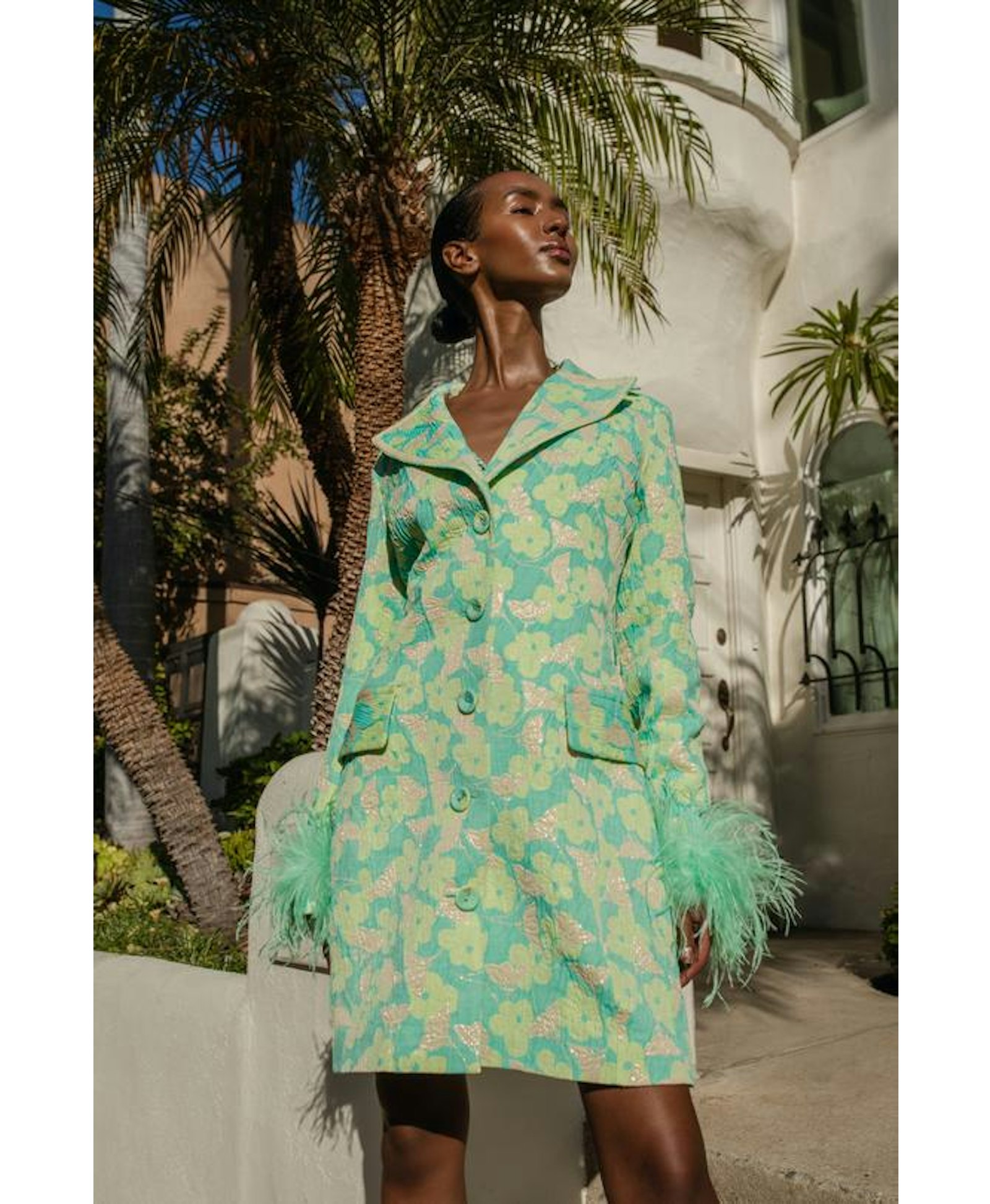 Mint Jacqueline Jacket №21 made by ANDREEVA