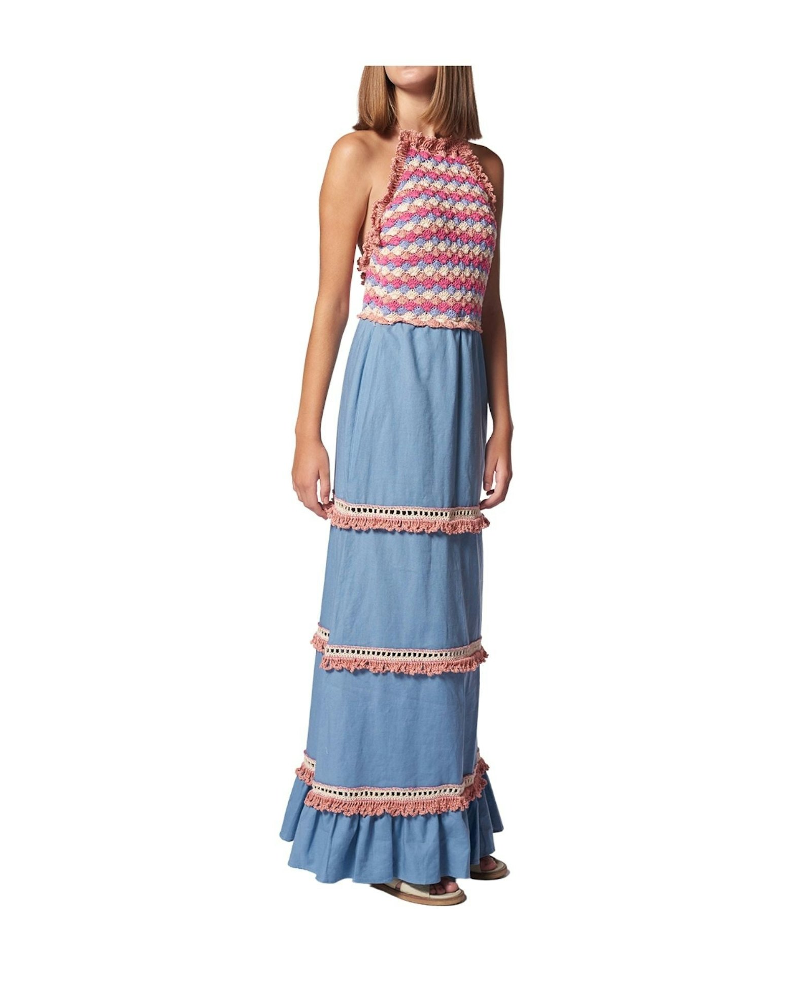 SUTTI dress in Pink made by AYNI