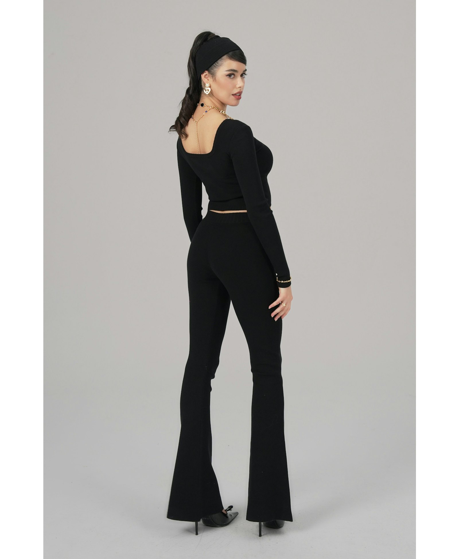 Holly Top (Black) made by Nana Jacqueline