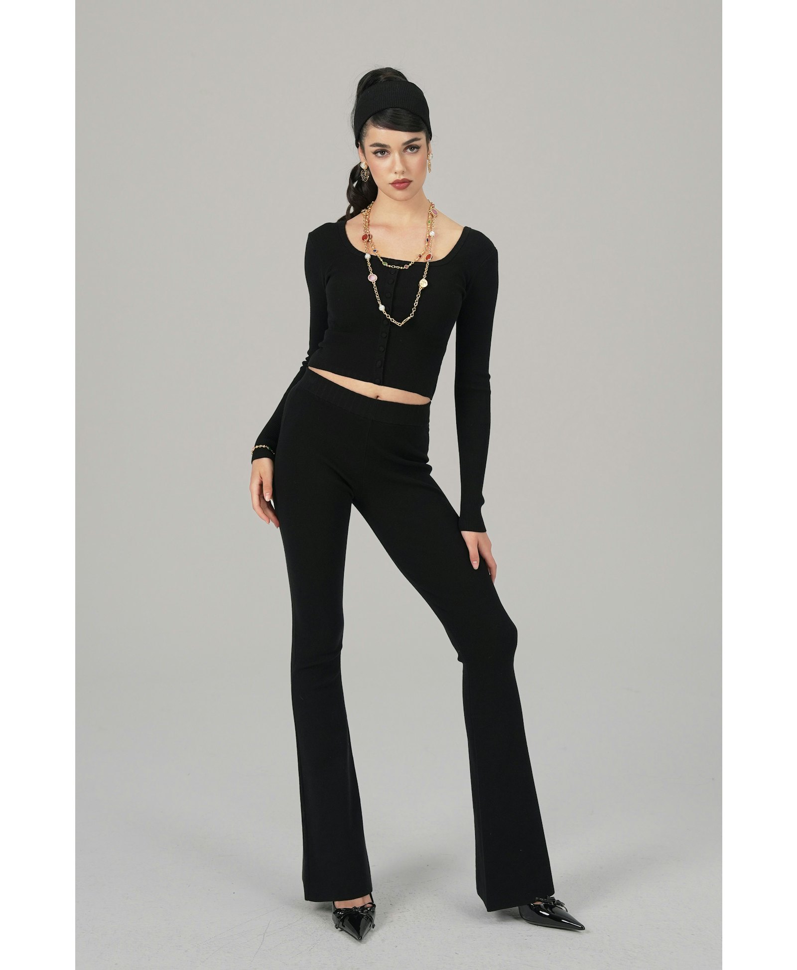 Holly Top (Black) made by Nana Jacqueline