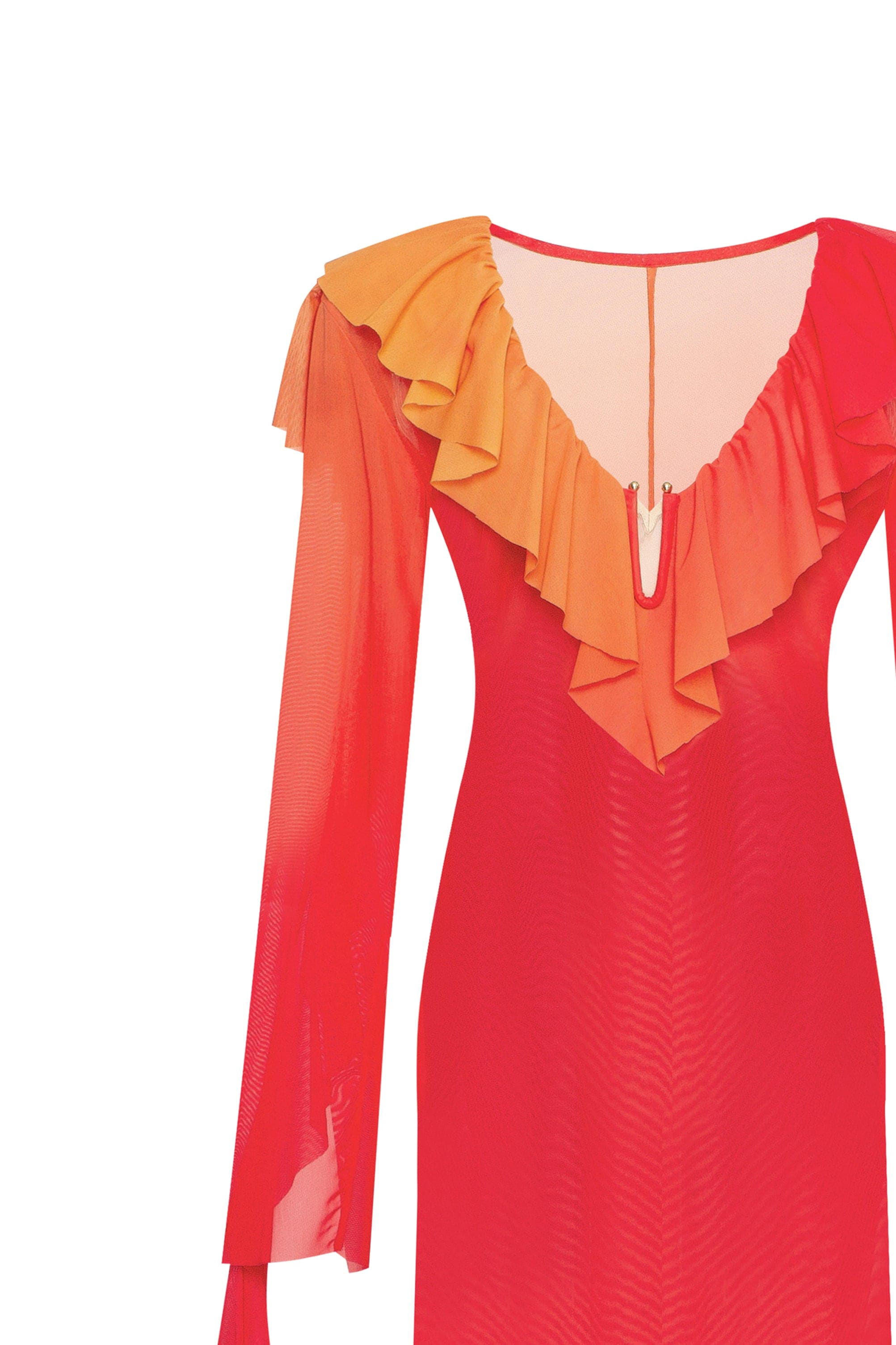 Shop Milla Flowy Coral Maxi Dress, Xo Xo In Red