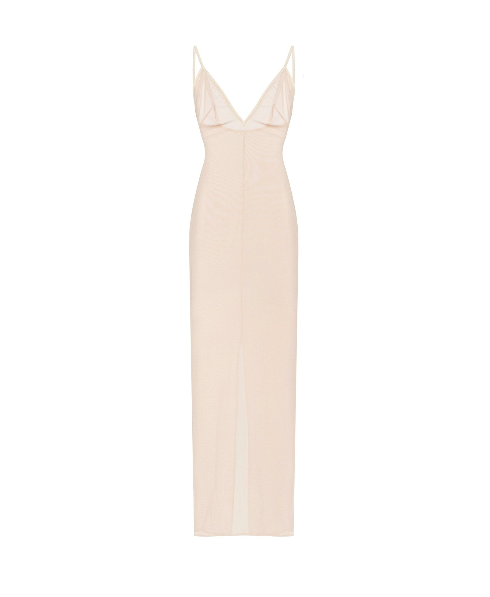 Flowy coral maxi dress, Xo Xo made by Milla